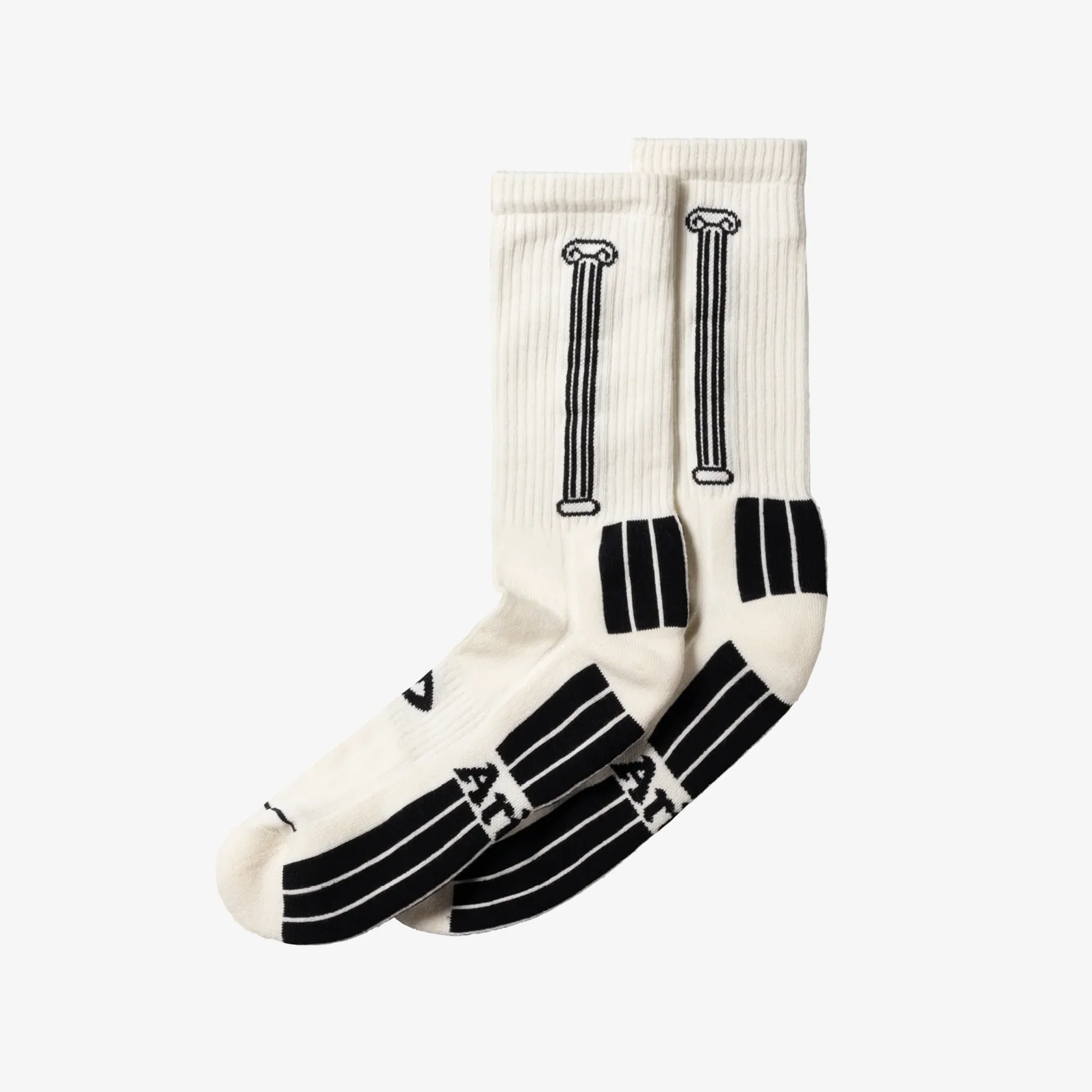 Aries | COLUMN SOCK { WHITE - Image 2