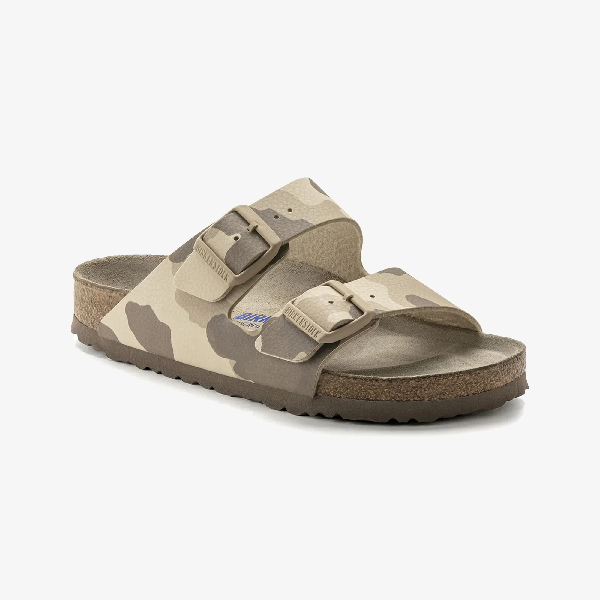 Birkenstock | ARIZONA SOFT FOOTBED BIRKO-FLOR { MULTI/DESERT SOIL GREY - Image 3