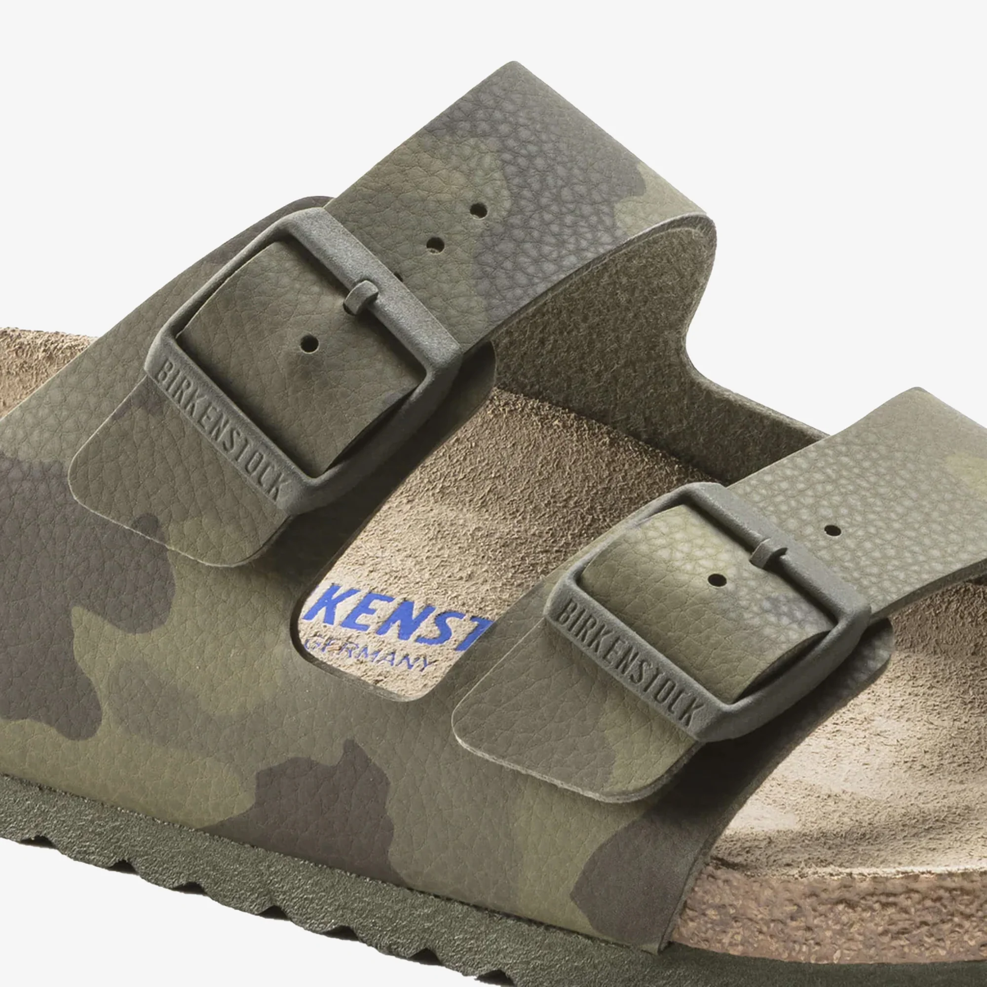 Birkenstock | ARIZONA SOFT FOOTBED { GREEN/DESERT SOIL CAMO - Image 4