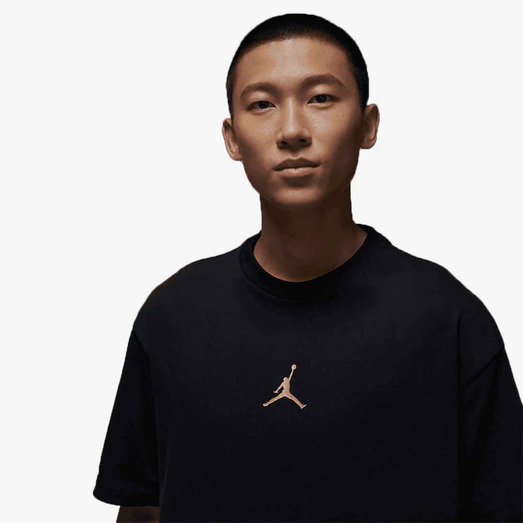 Jordan | AS M J OVRSZ SS CREW GCEL  { BLACK - Image 3