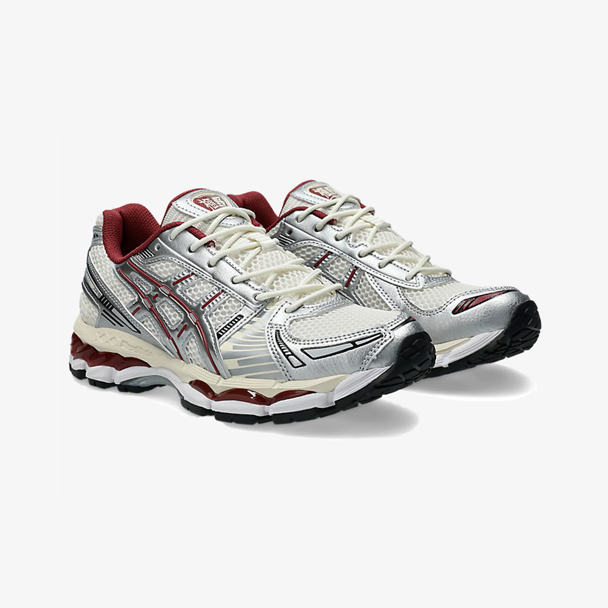 ASICS | GEL-KAYANO 12.1 { CREAM/PURE SILVER - Image 3