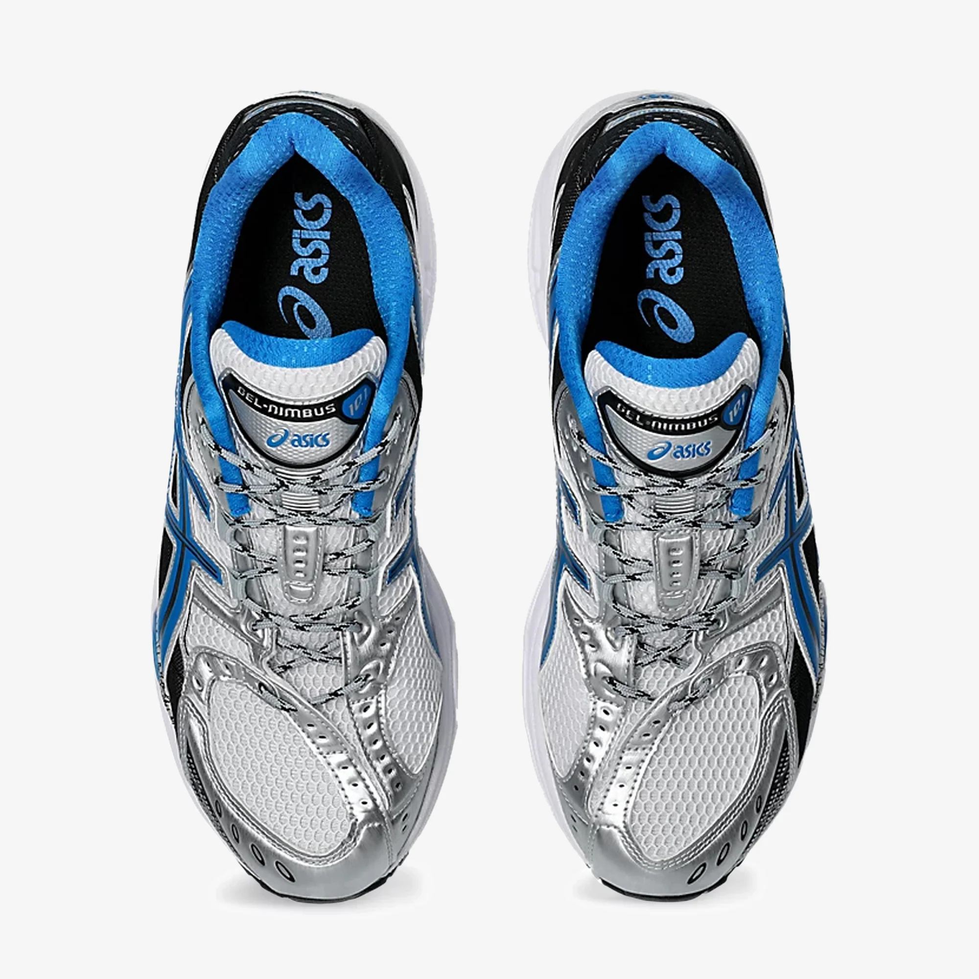 ASICS | GEL-NIMBUS 10.1 { WHITE/BLUE - Image 2