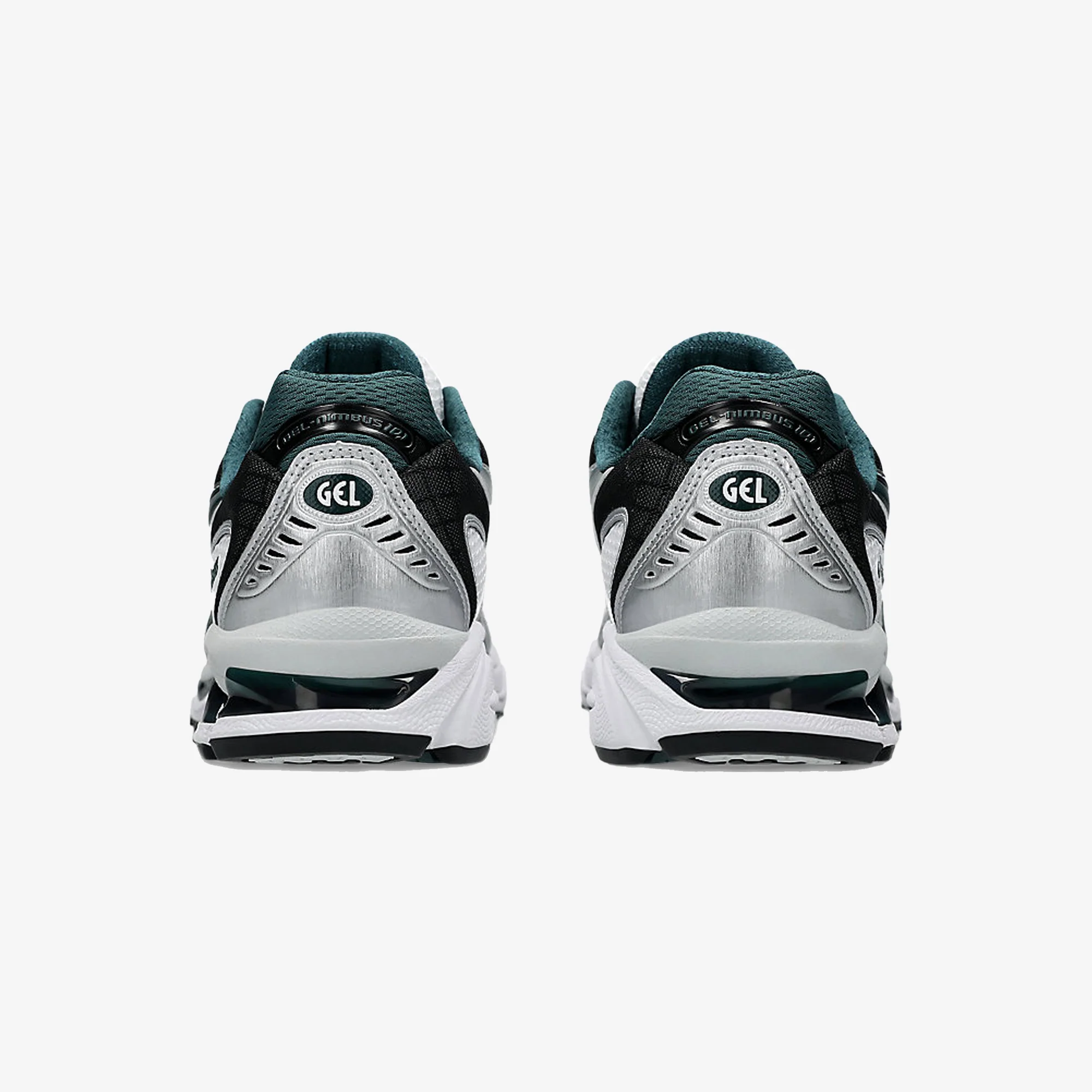 ASICS | GEL-NIMBUS 10.1 { WHITE/OBSIDIAN GREY - Image 4
