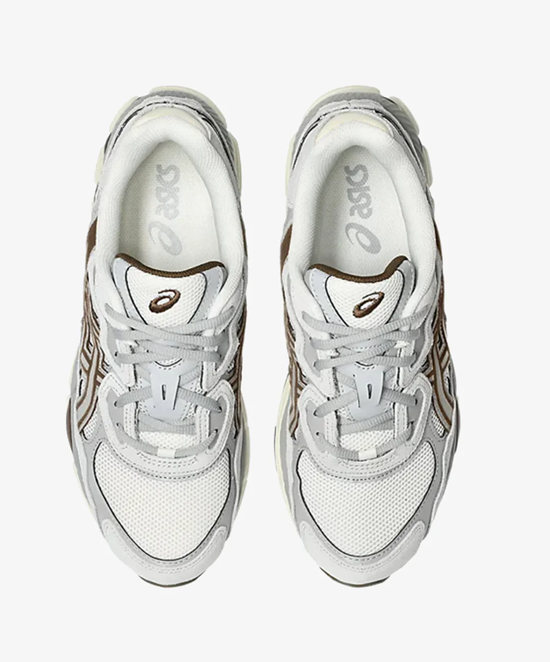 ASICS | GEL-NYC { CREAM/CEMENT GREY - Image 2