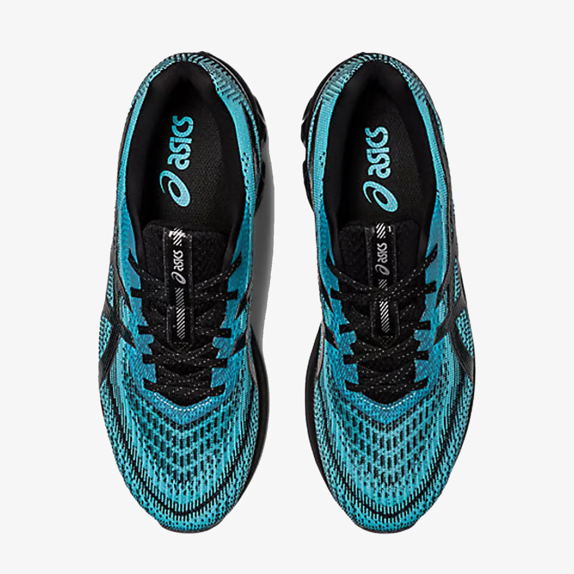 ASICS | GEL-QUANTUM 180 VII { BRIGHT CYAN/BLACK - Image 2
