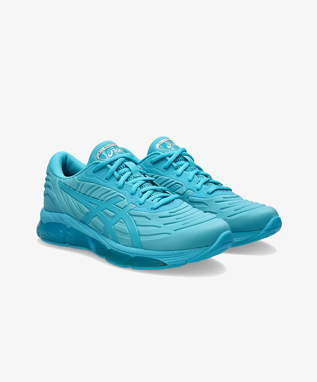ASICS | GEL-QUANTUM 360 VIII EMBOSS { BRIGHT CYAN/AQUARIUM - Image 3