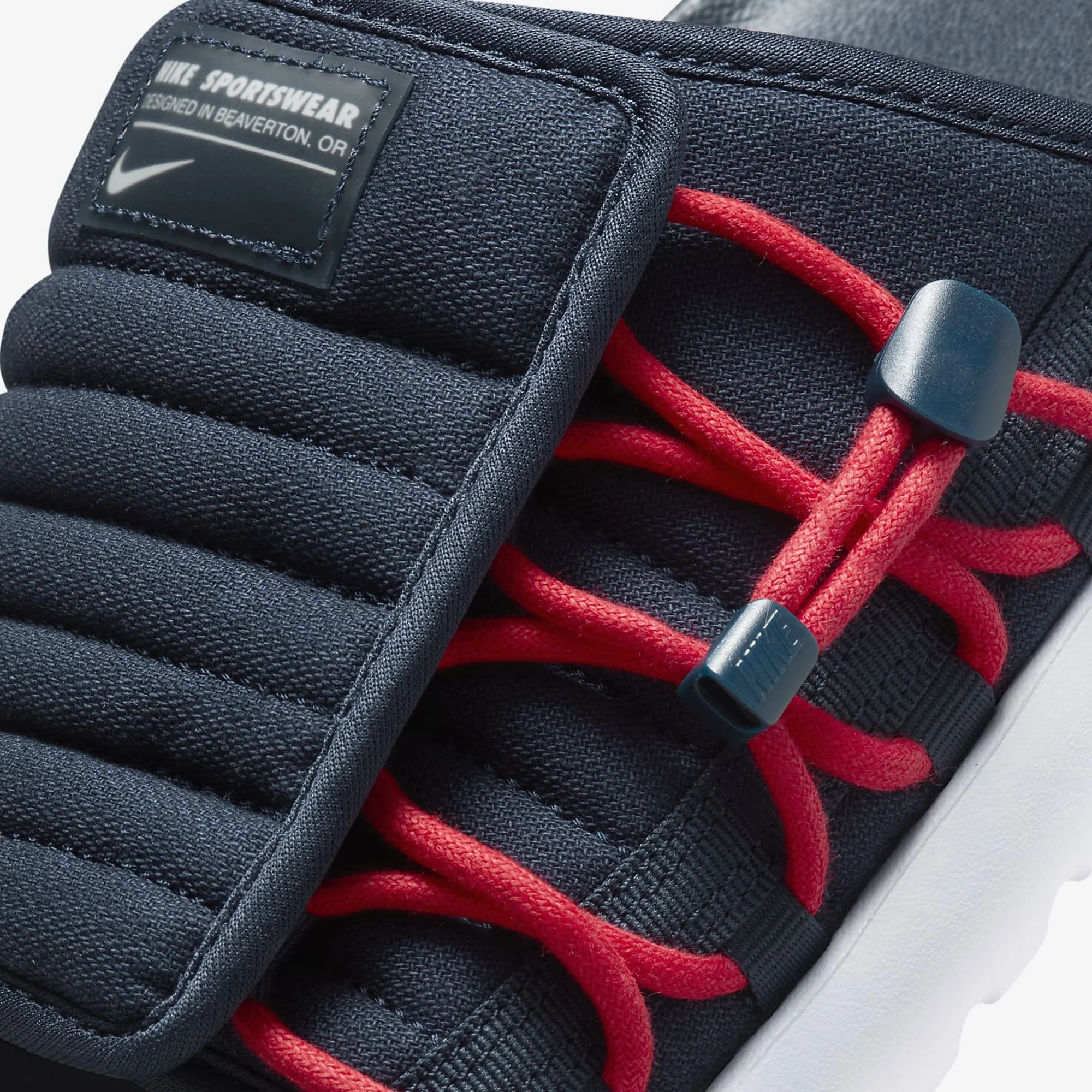 Nike | ASUNA 2 { OBSIDIAN/WHITE-UNIVERSITY RED - Image 3