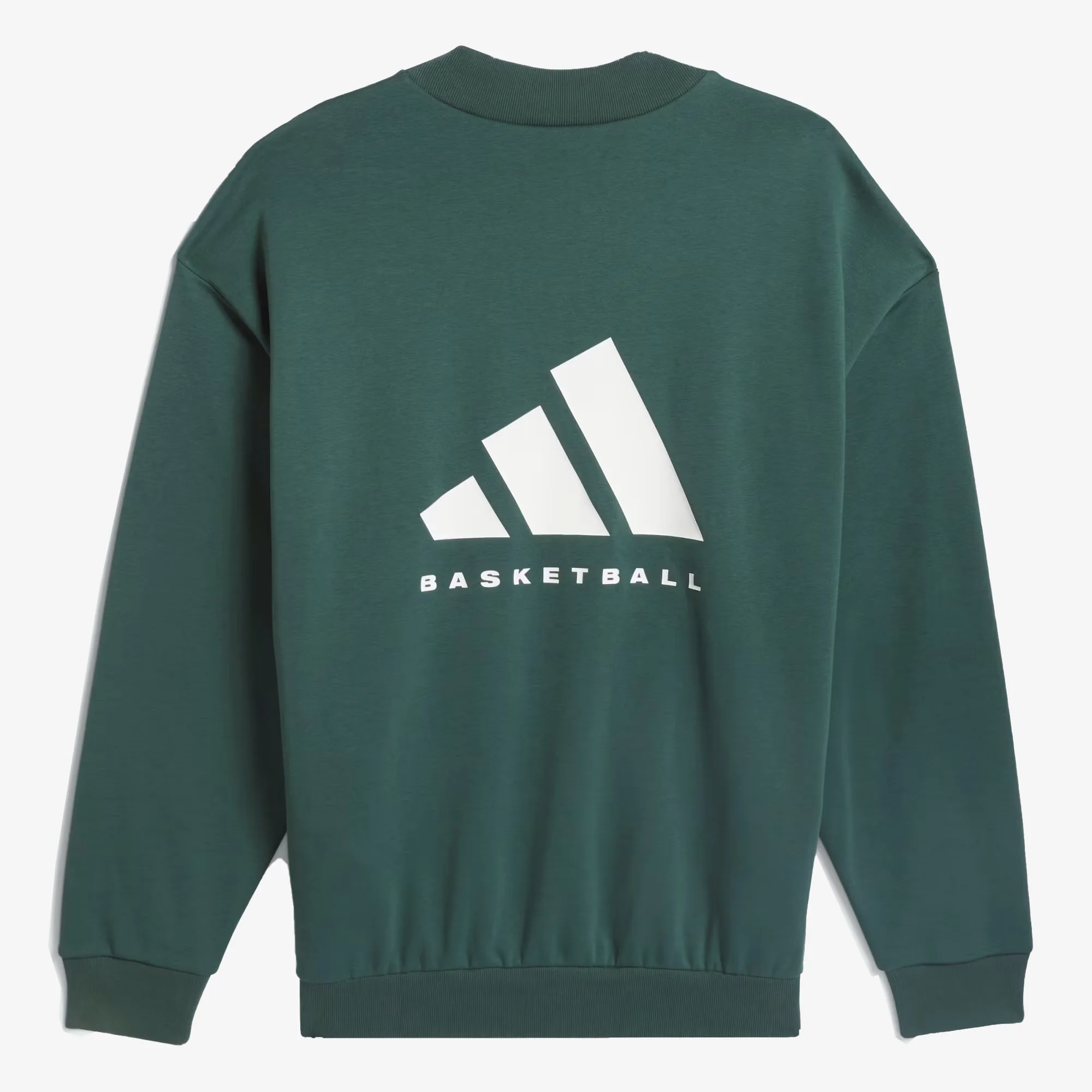Adidas Originals | BASKETBALL CREW SWEATSHIRT { MINERAL GREEN - Image 2