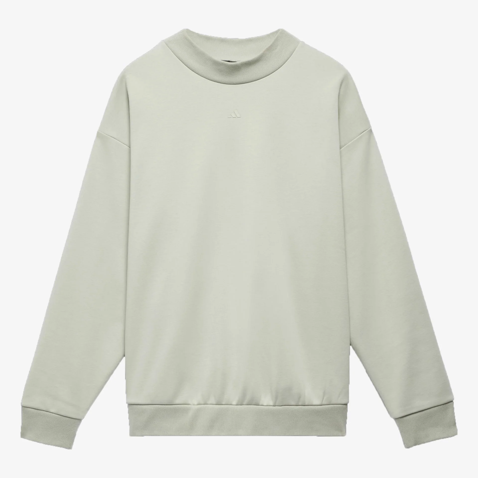 Adidas | BASKETBALL CREW SWEATSHIRT { HALO GREEN