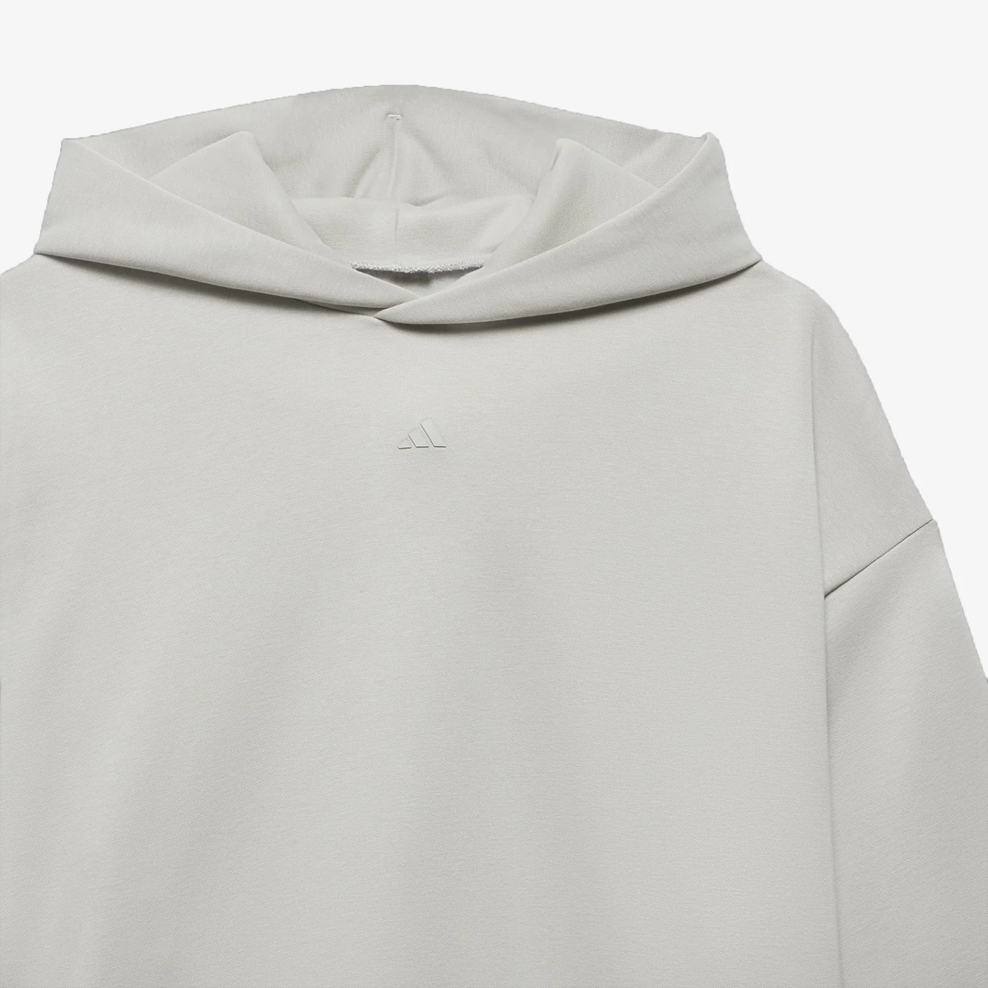 Adidas | BASKETBALL HOODIE { METAL GREY - Image 3