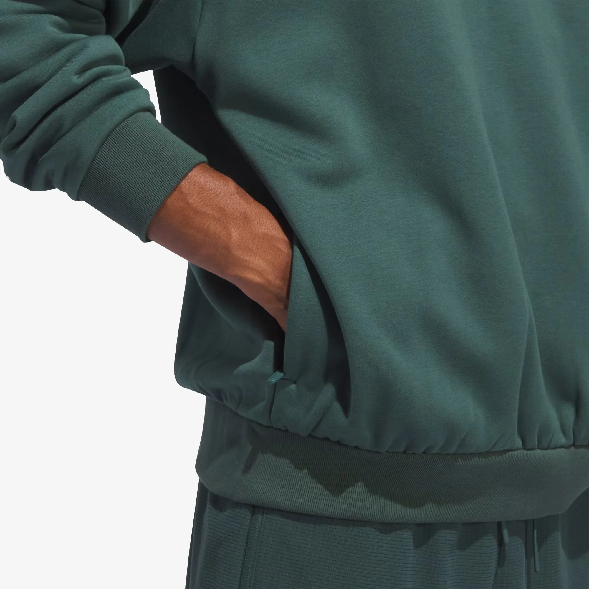 Adidas Originals | BASKETBALL HOODIE { MINERAL GREEN - Image 7