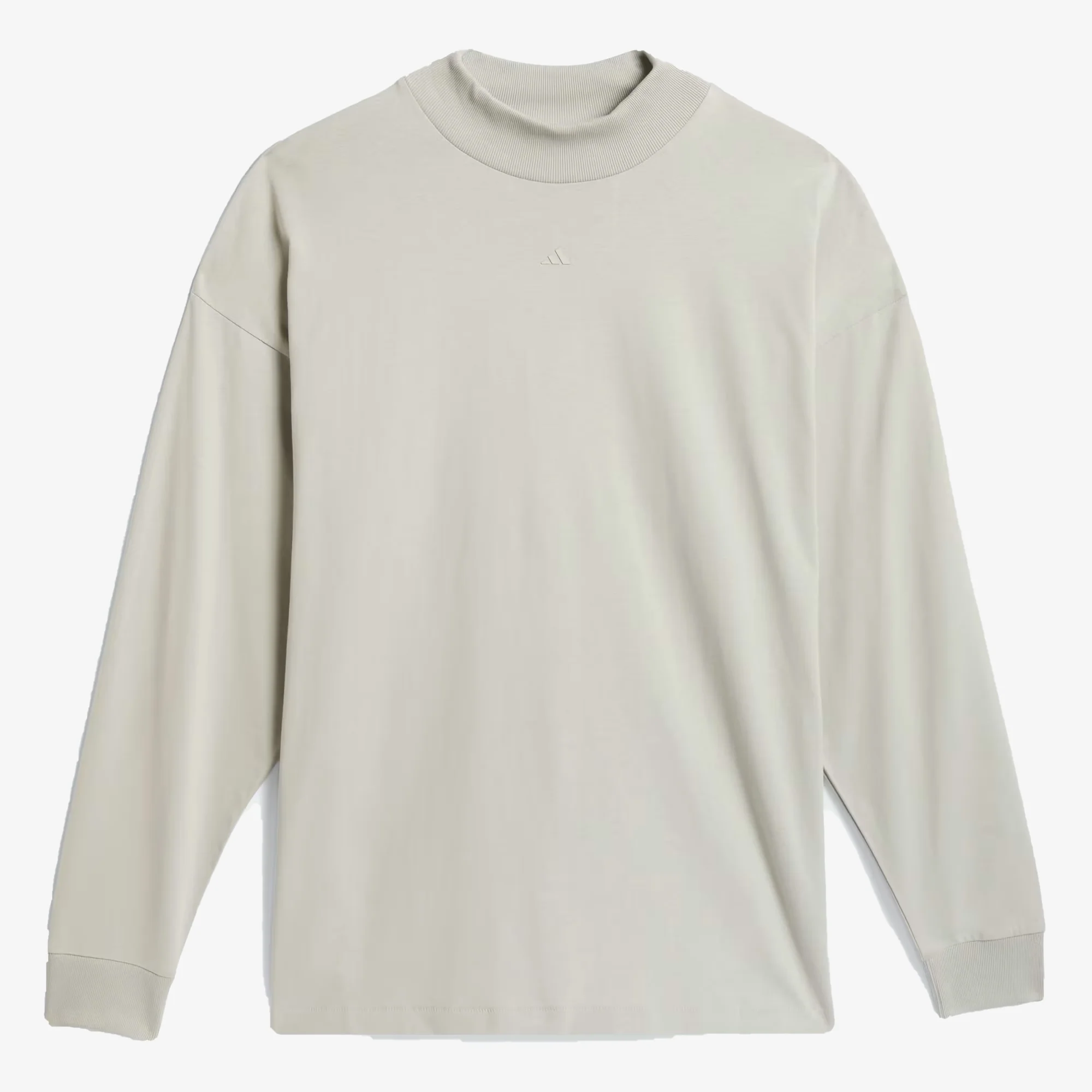 Adidas | BASKETBALL LONG SLEEVE TEE { SESAME