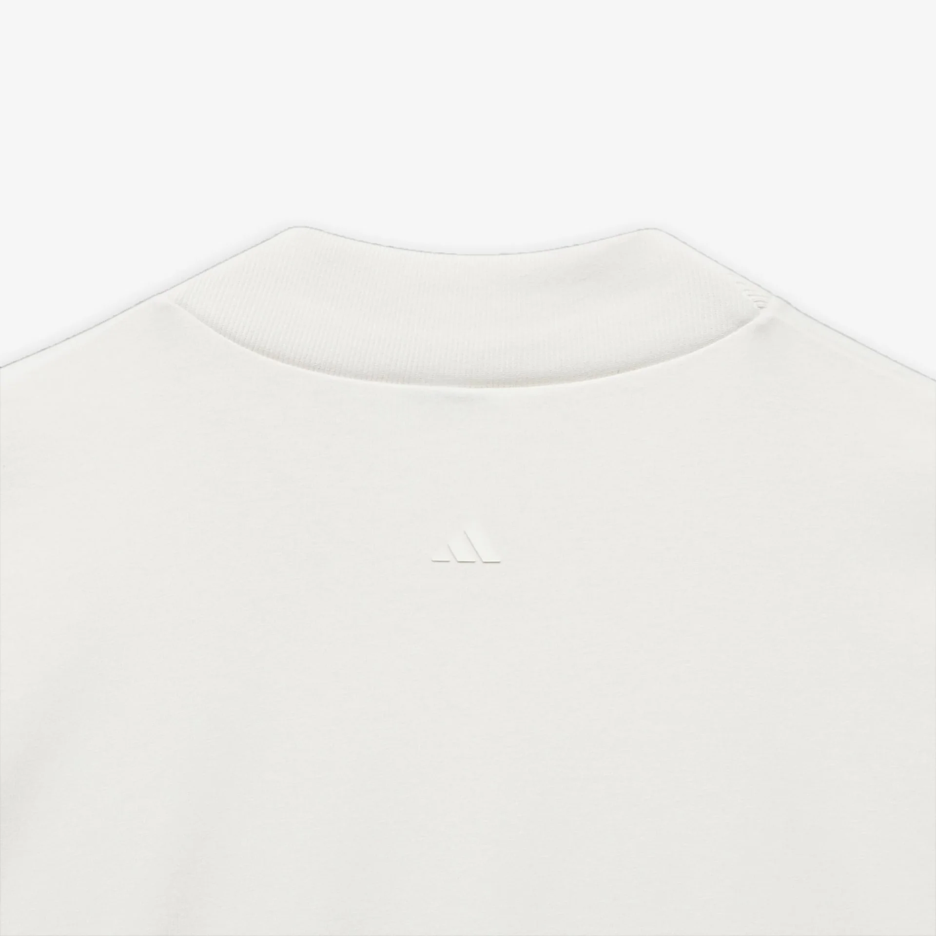 Adidas | BASKETBALL SLEEVELESS TEE  { CLOUD WHITE - Image 3
