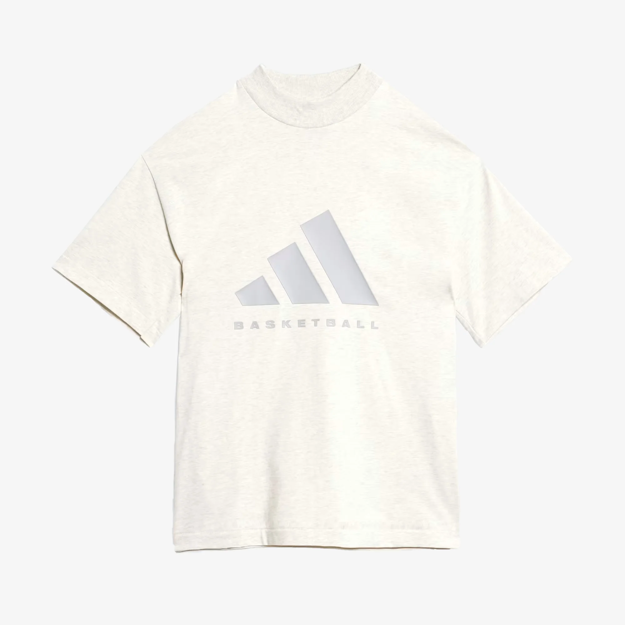 Adidas | BASKETBALL TEE { CREAM WHITE MEL