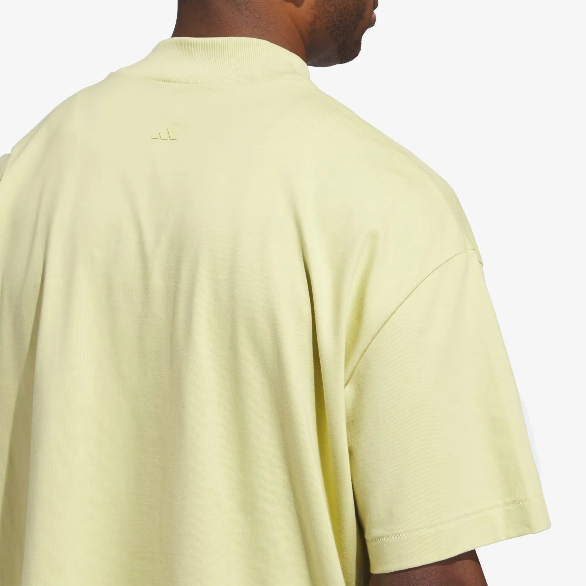 Adidas | BASKETBALL TEE { HALO GOLD/HALO GOLD - Image 7