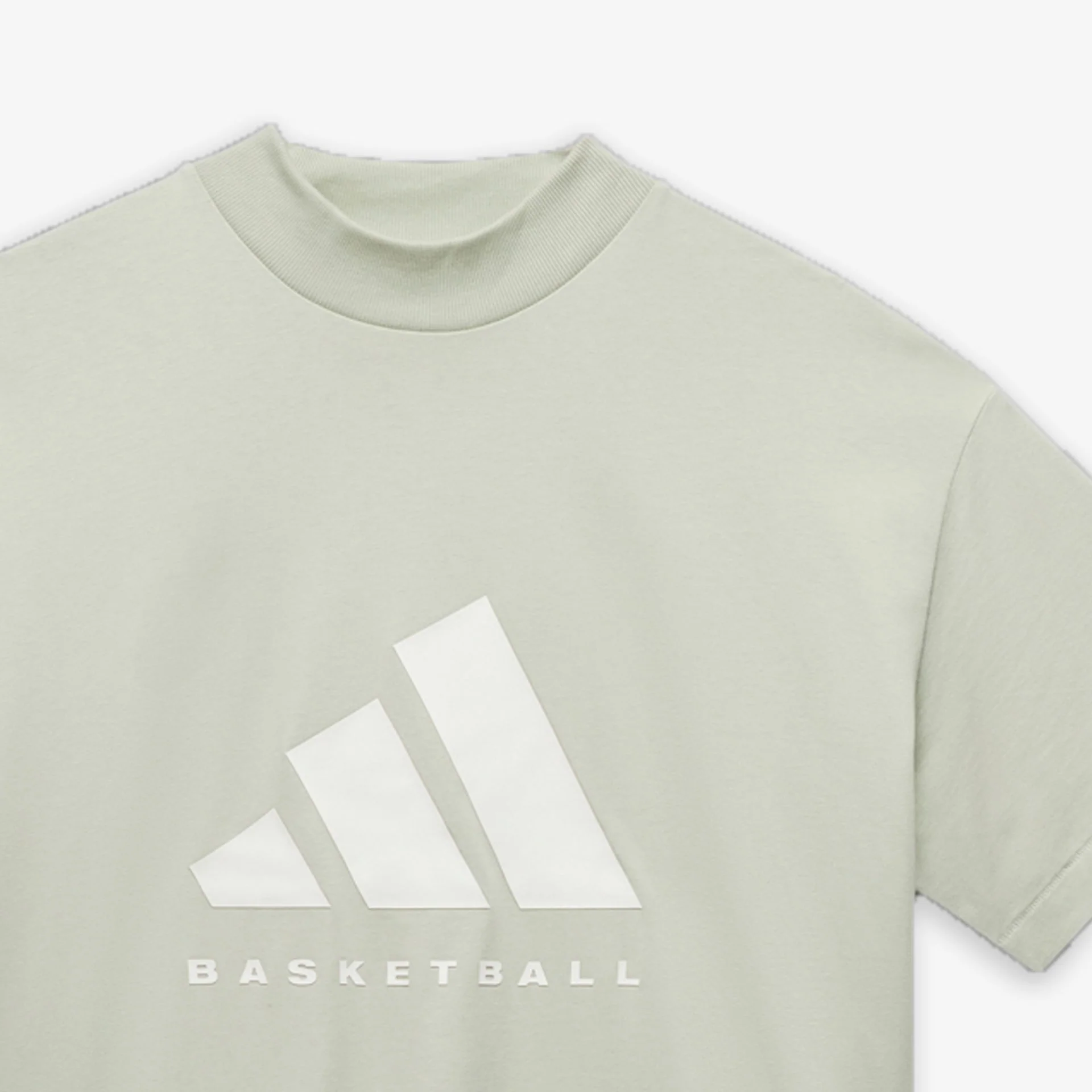 Adidas | BASKETBALL TEE { HALO GREEN - Image 2