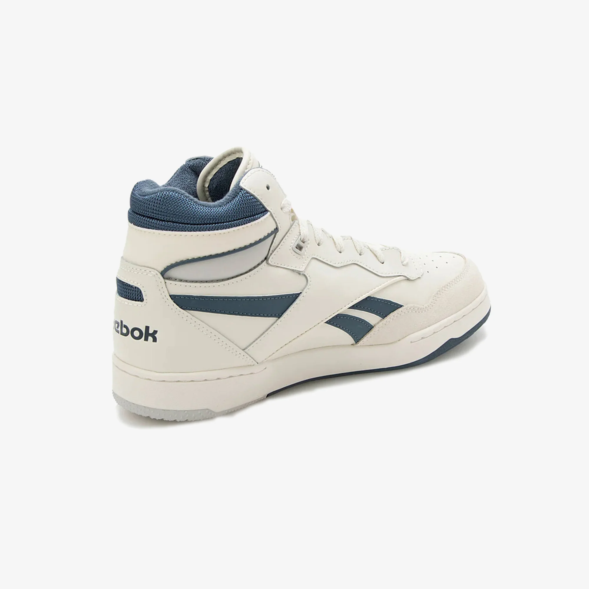 Reebok | BB 4000 LI MID { WHITE/BLUE - Image 3