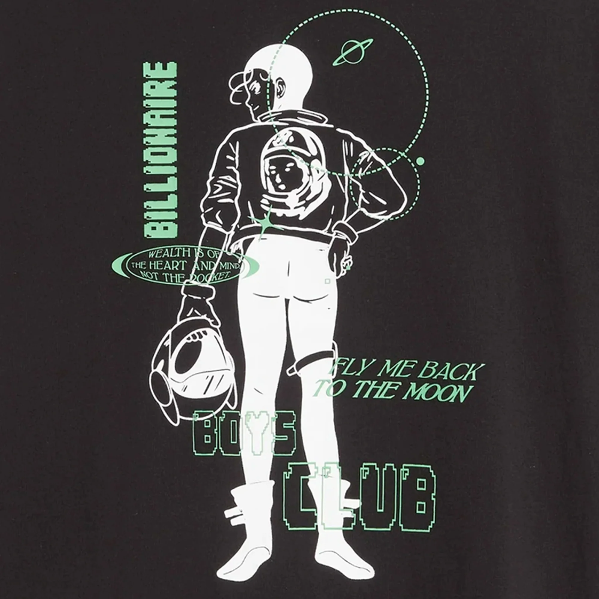 BILLIONAIRE BOYS CLUB | BB FAREWELL SS TEE { BLACK - Image 3
