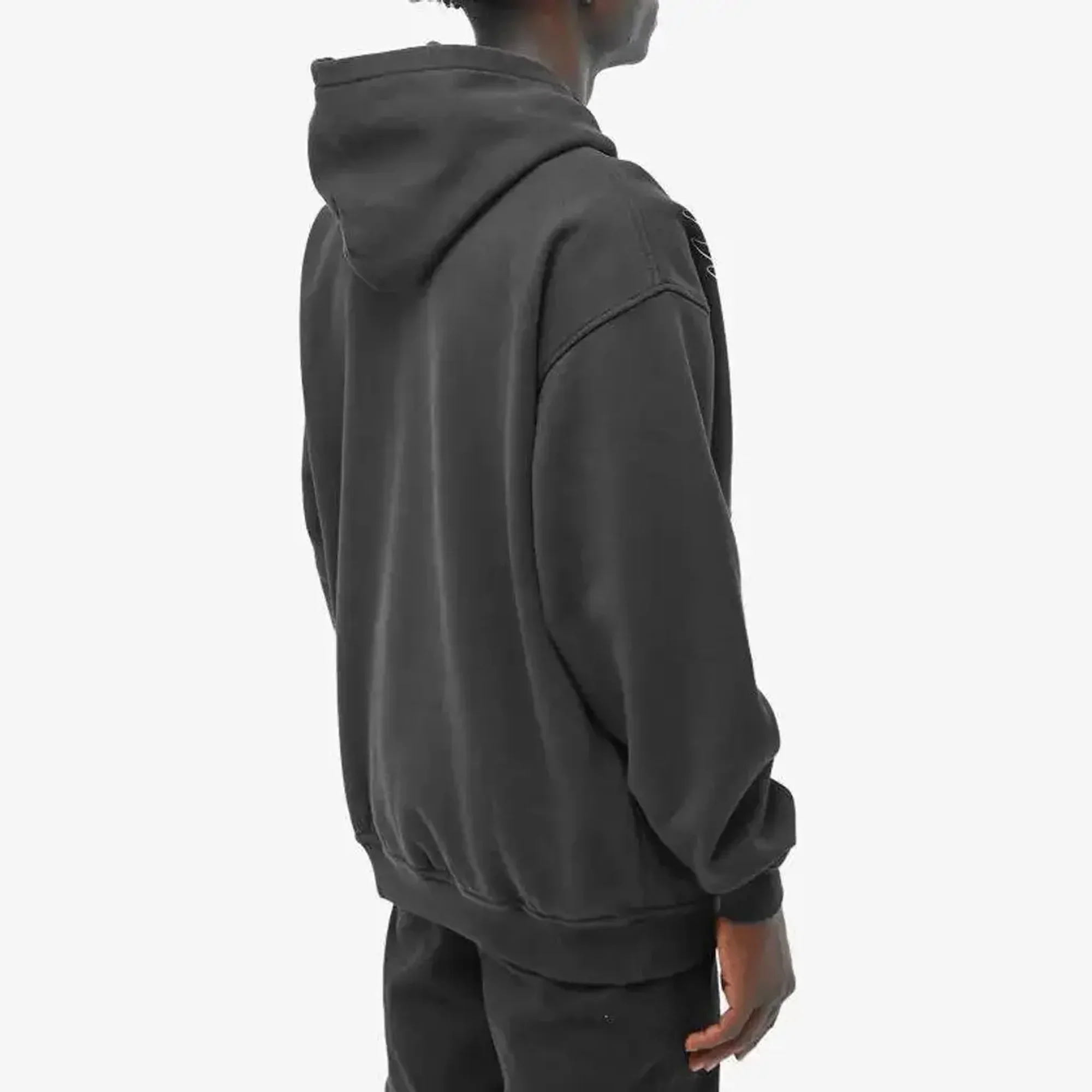Represent | BIRDS OF PREY HOODIE { OFF BLACK - Image 3