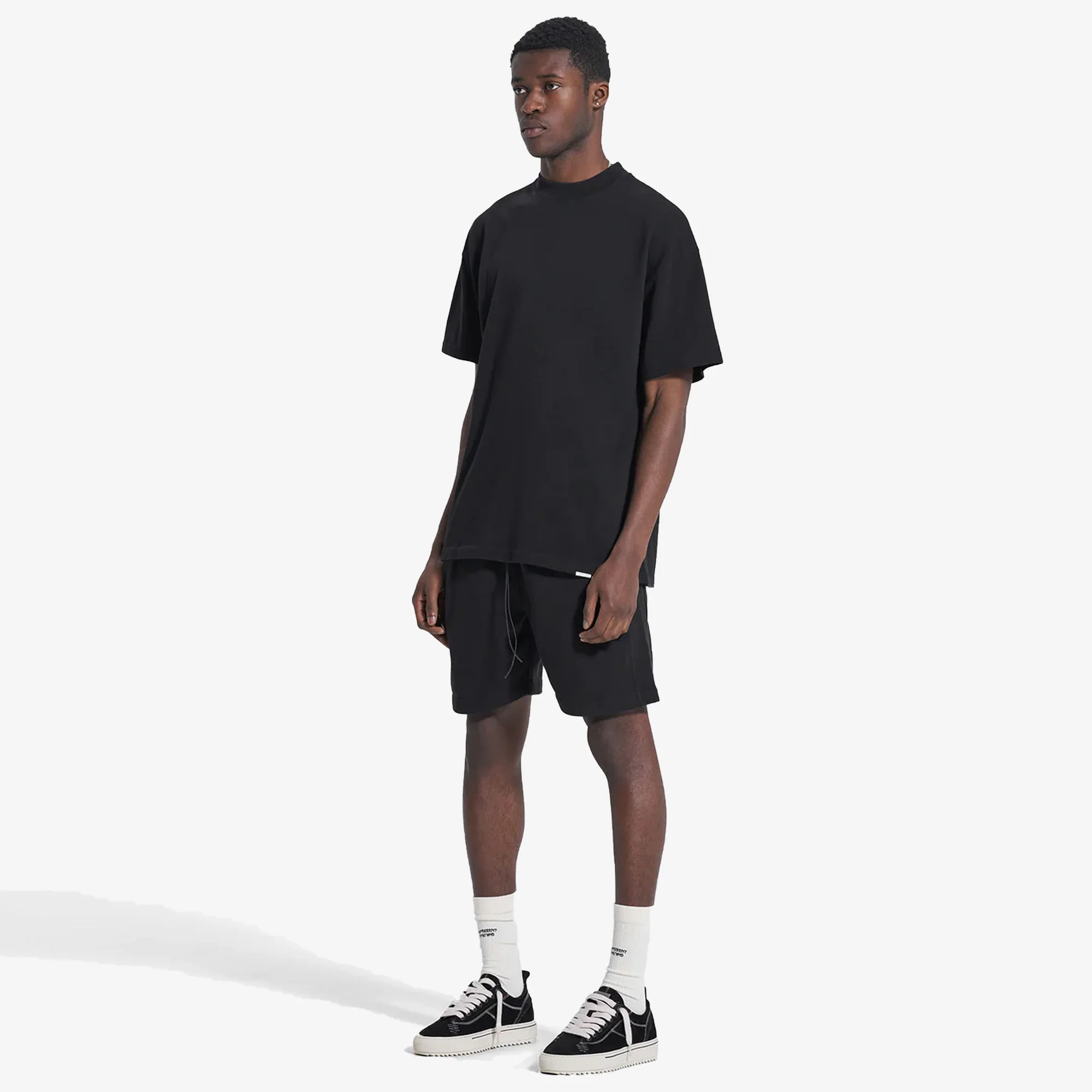 Represent | BLANK SHORTS { JET BLACK - Image 4