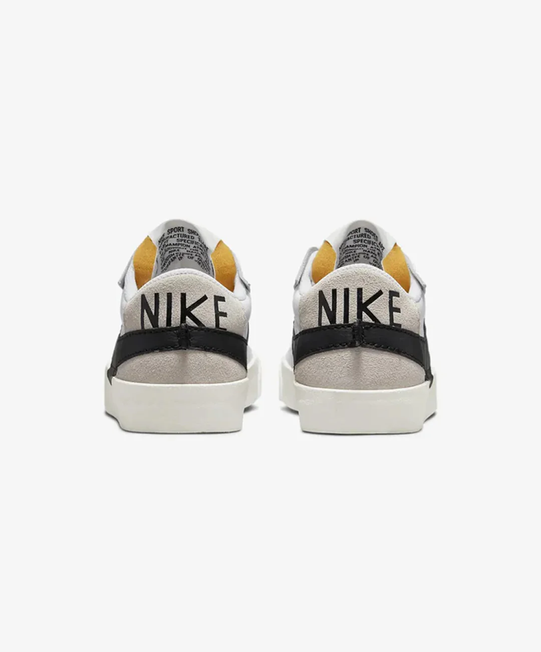 Nike | BLAZER LOW '77 JUMBO { WHITE / BLACK - Image 3