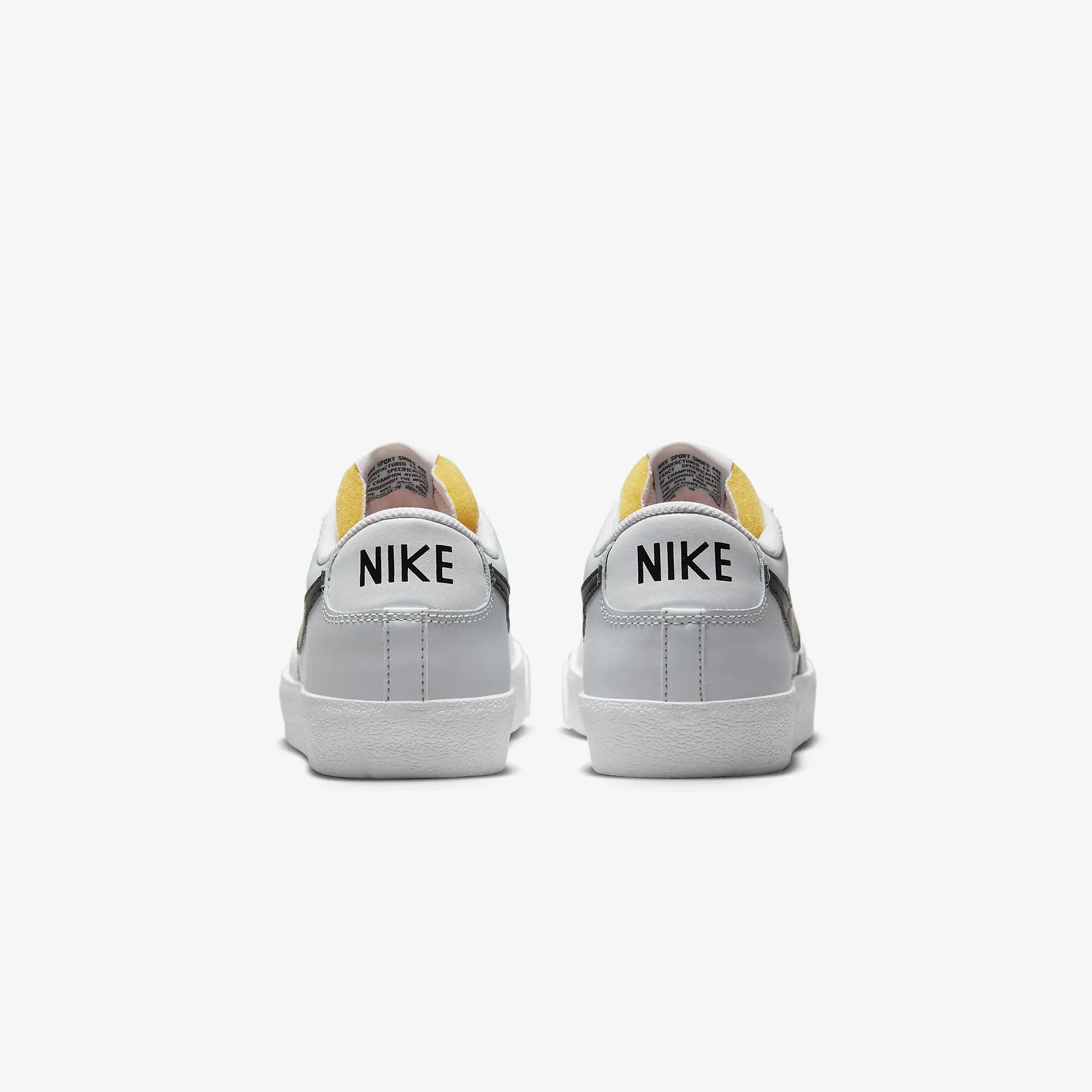 Nike | BLAZER LOW '77 VINTAGE { WHITE/BLACK-PURE PLATINUM - Image 3