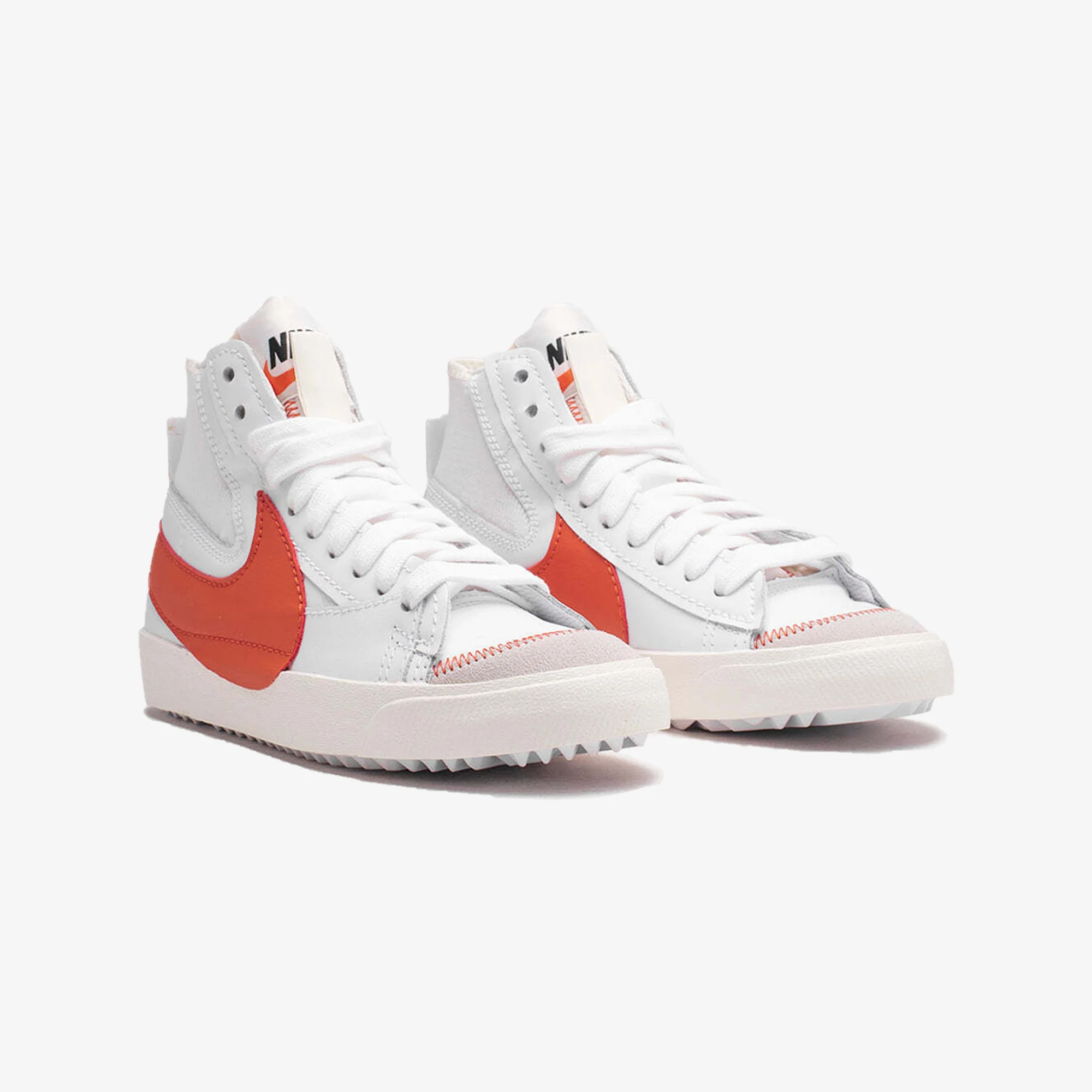 Nike | BLAZER MID '77 JUMBO { WHITE/MANTRA ORANGE-SAIL-TOTAL ORANGE - Image 2
