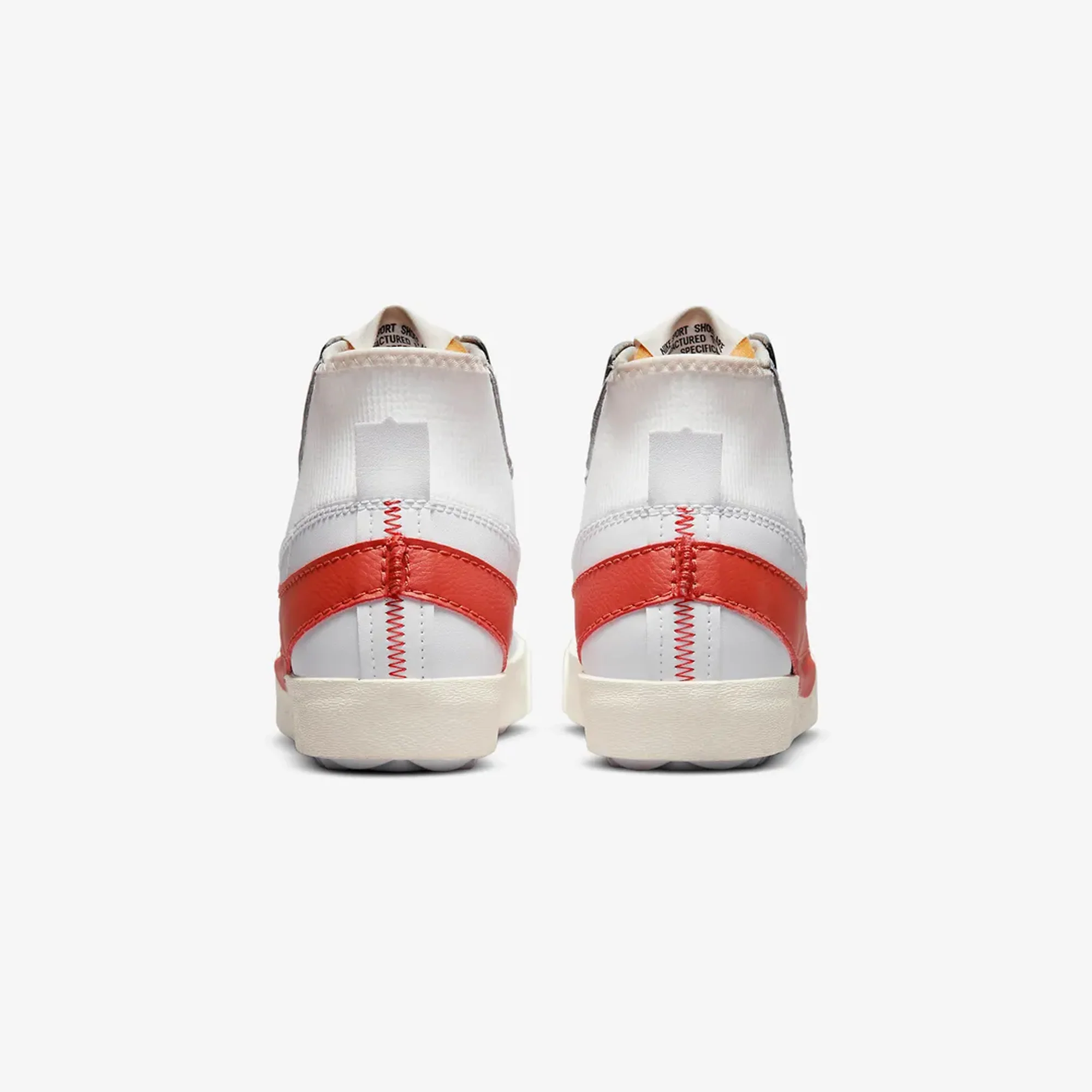Nike | BLAZER MID '77 JUMBO { WHITE/MANTRA ORANGE-SAIL-TOTAL ORANGE - Image 3