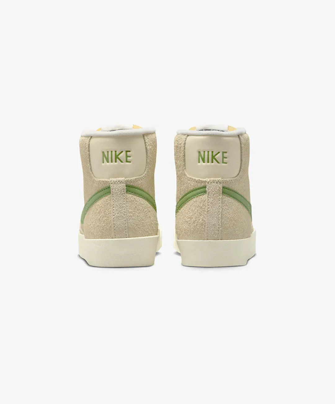 Nike | BLAZER MID '77 VINTAGE { MUSLIN/CHLOROPHYLL-COCONUT MILK-SAIL - Image 3