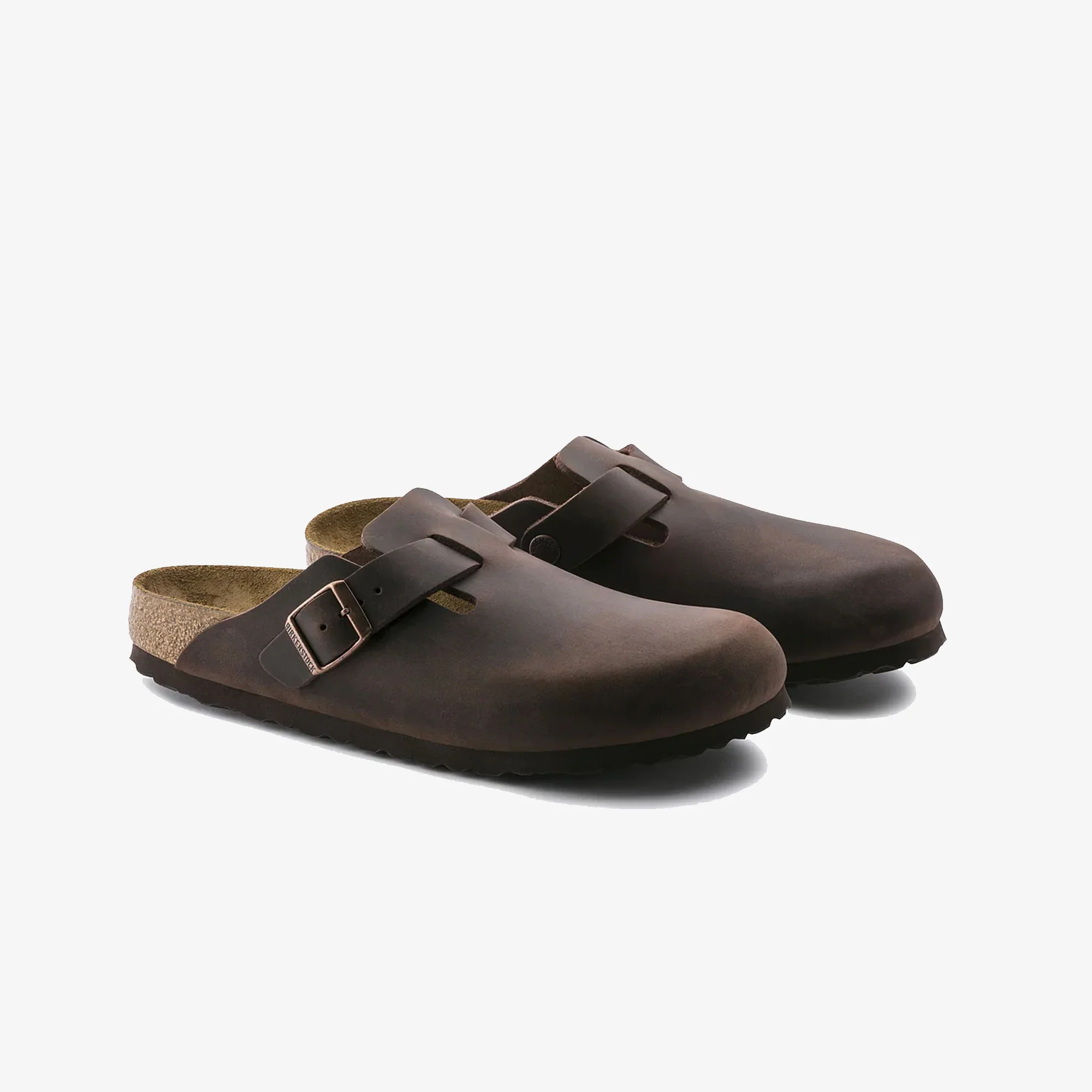 Birkenstock | BOSTON OILED LEATHER { BROWN/HABANA - Image 2