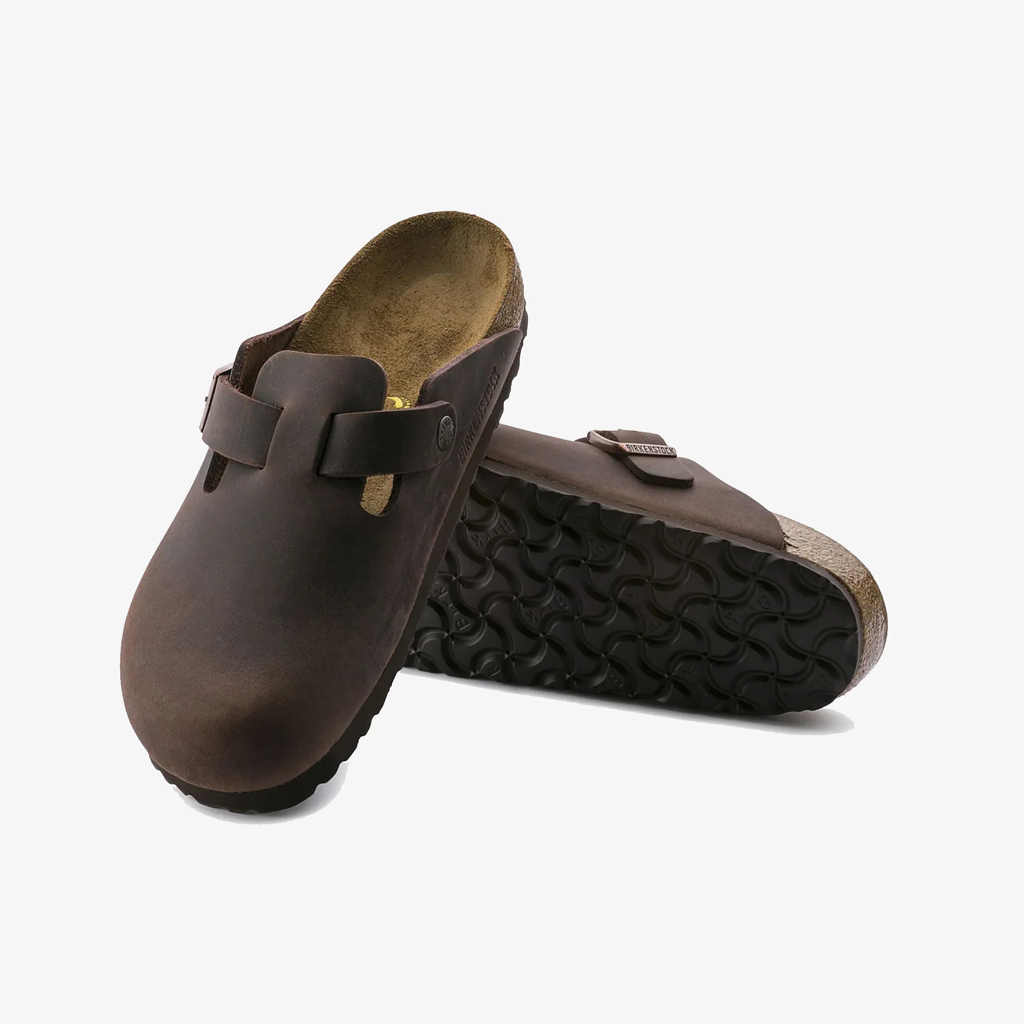 Birkenstock | BOSTON OILED LEATHER { BROWN/HABANA - Image 4