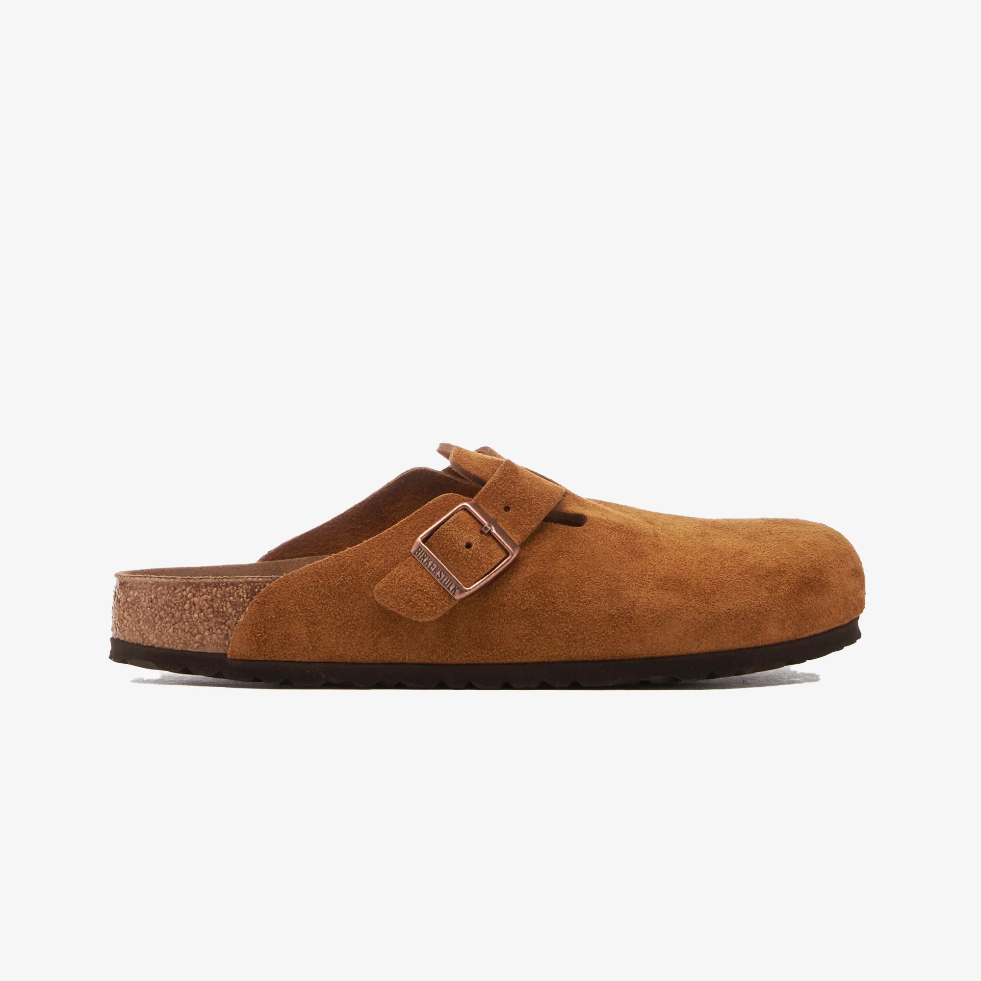 Birkenstock | BOSTON SUEDE LEATHER REGULAR { BROWN