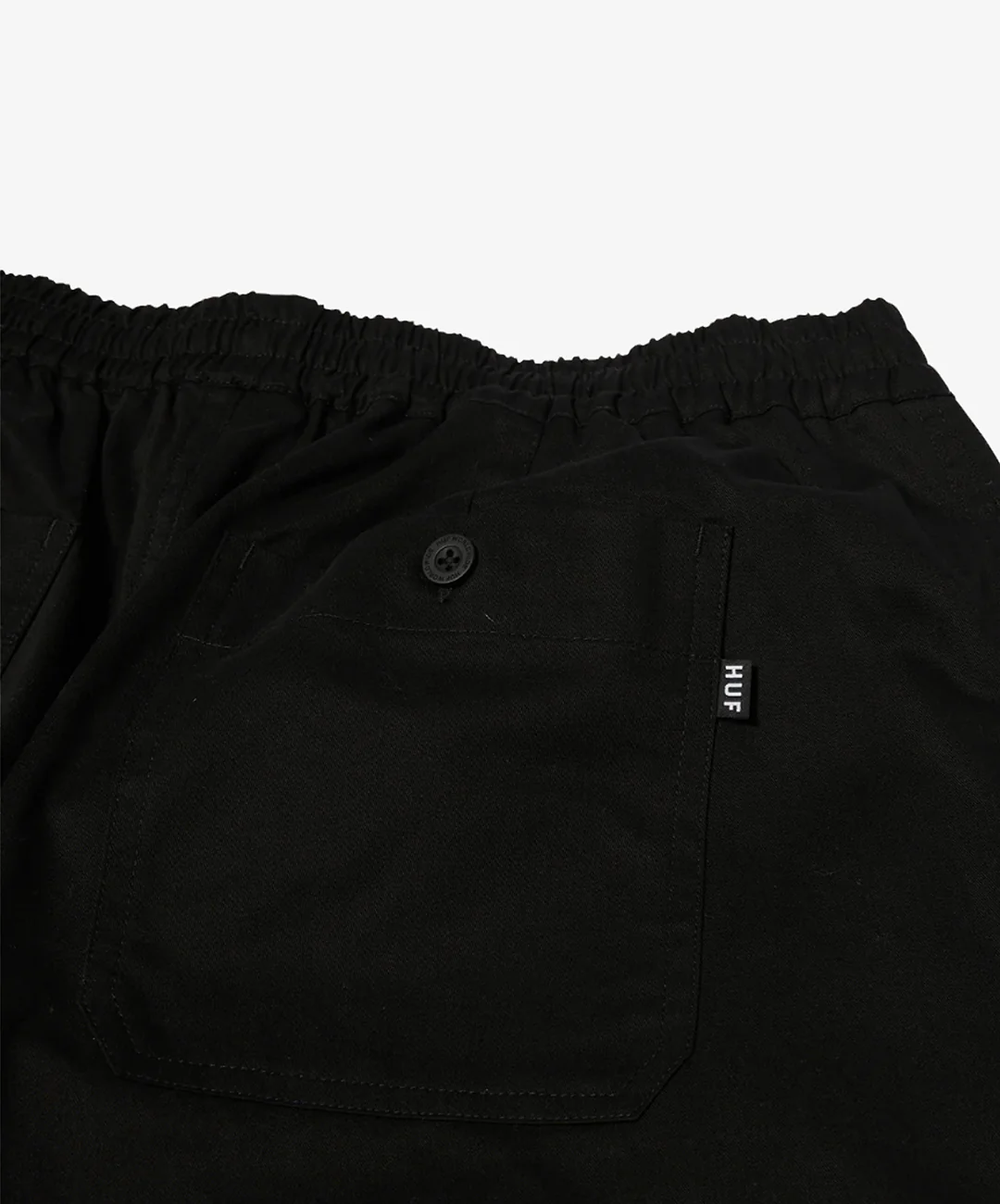 HUF | BRUSHED SKATE PANT  { BLACK - Image 3