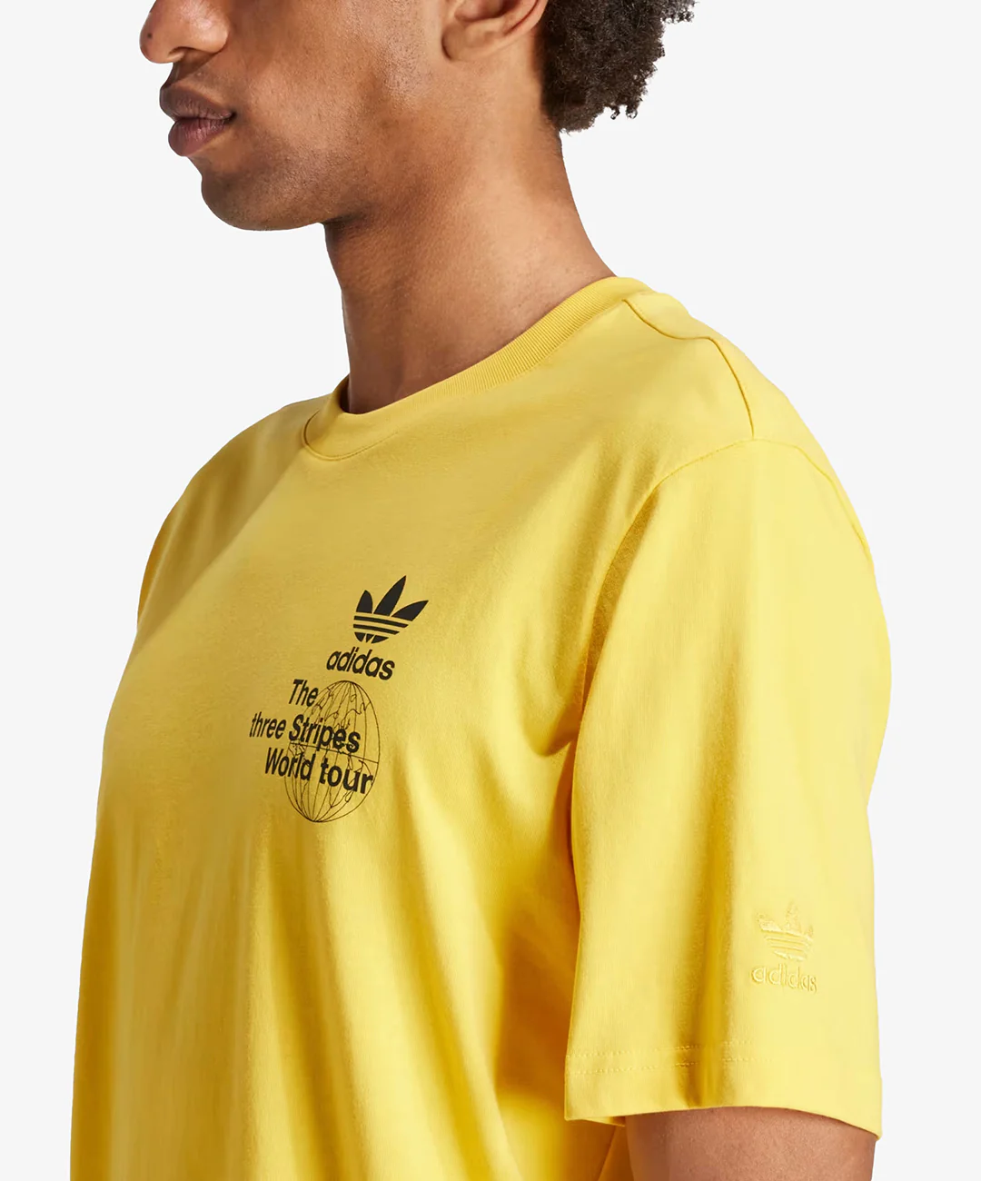 Adidas Originals | BT SHORT SLEEVE TEE { BOLD GOLD - Image 3