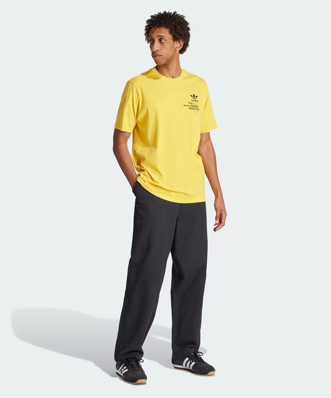 Adidas Originals | BT SHORT SLEEVE TEE { BOLD GOLD - Image 6