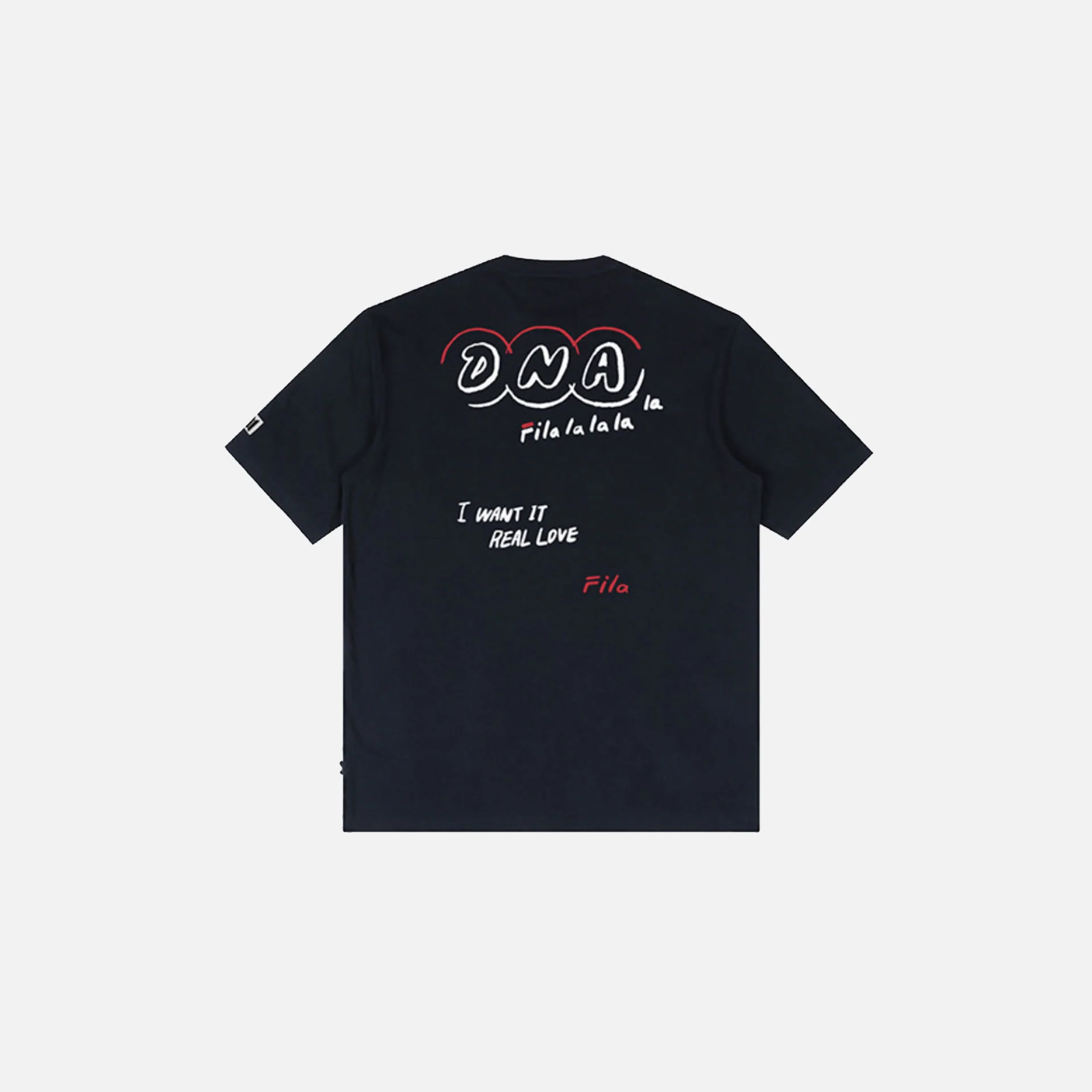 Fila | BTS Love Yourself Collection DNA Graphic Tee Ink Navy