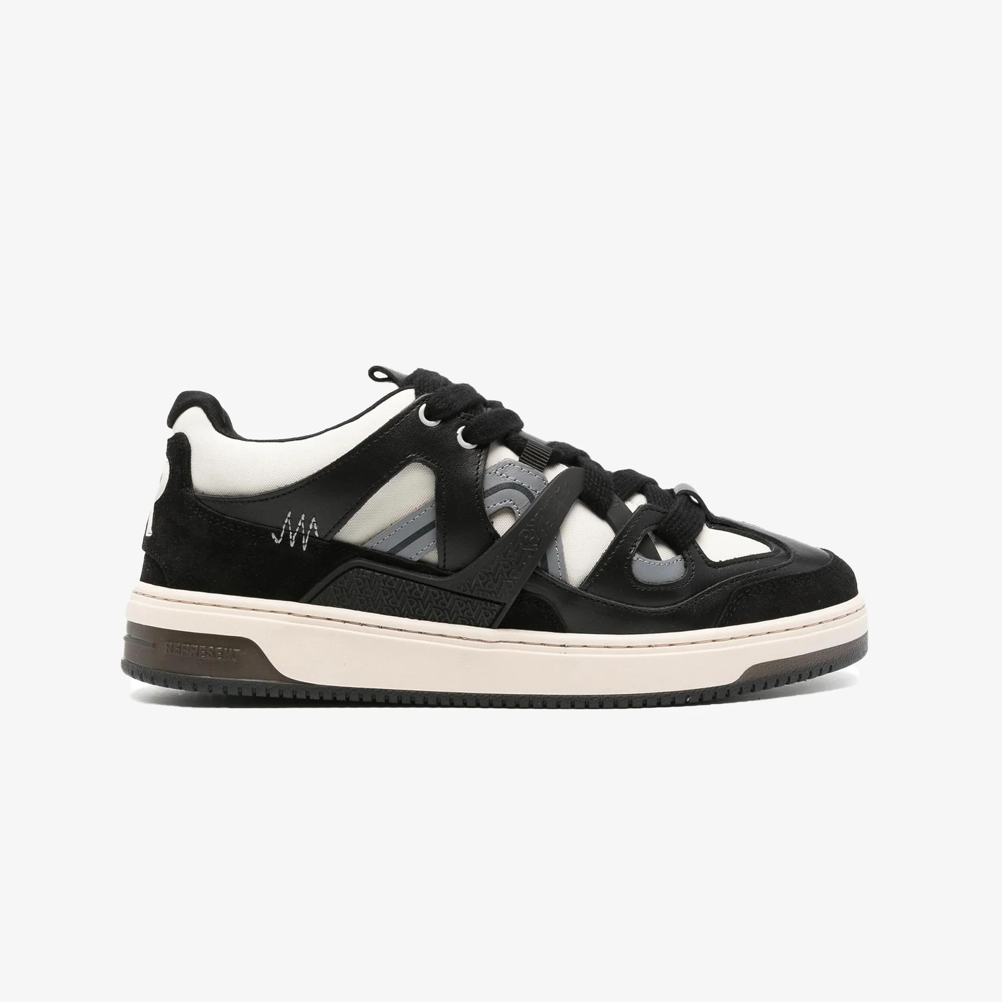 Represent | BULLY SNEAKER { BLACK/WHITE
