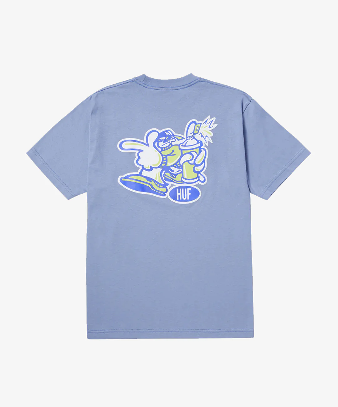 HUF | BURNER T-SHIRT  { VINTAGE VIOLET - Image 2
