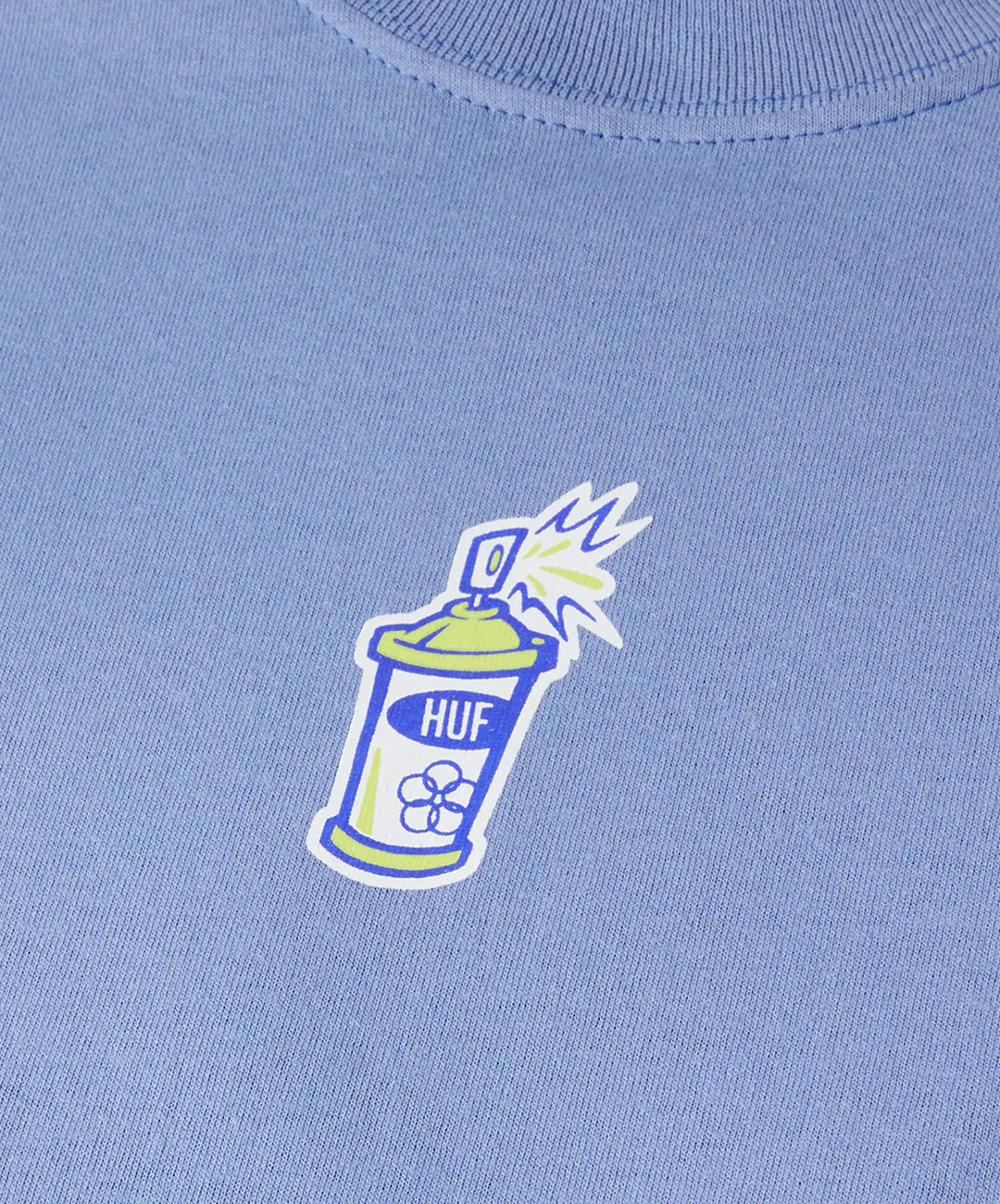 HUF | BURNER T-SHIRT  { VINTAGE VIOLET - Image 3