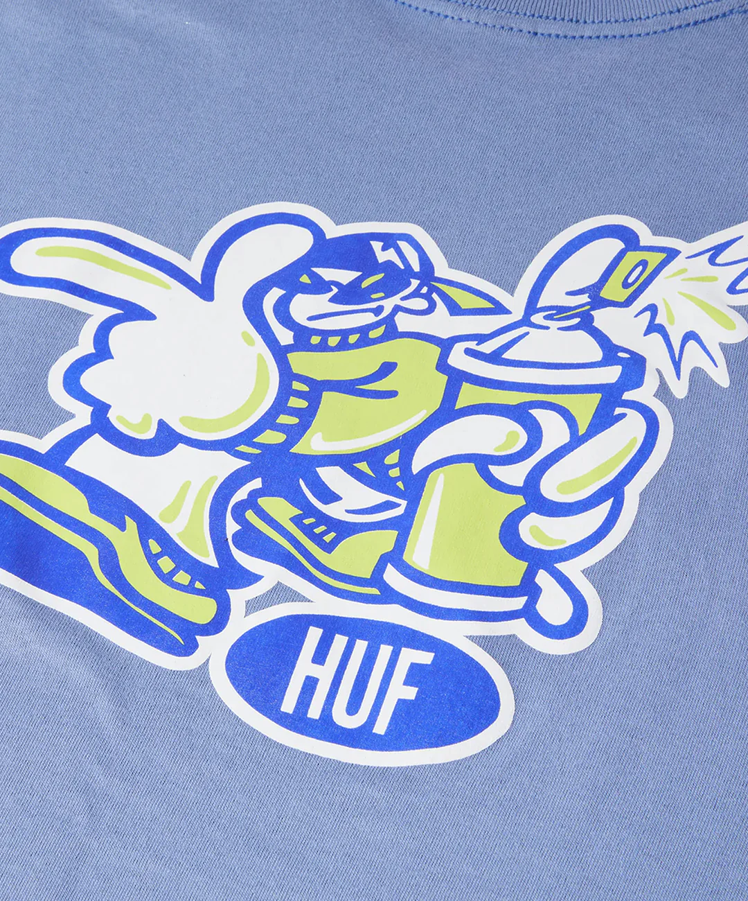 HUF | BURNER T-SHIRT  { VINTAGE VIOLET - Image 4