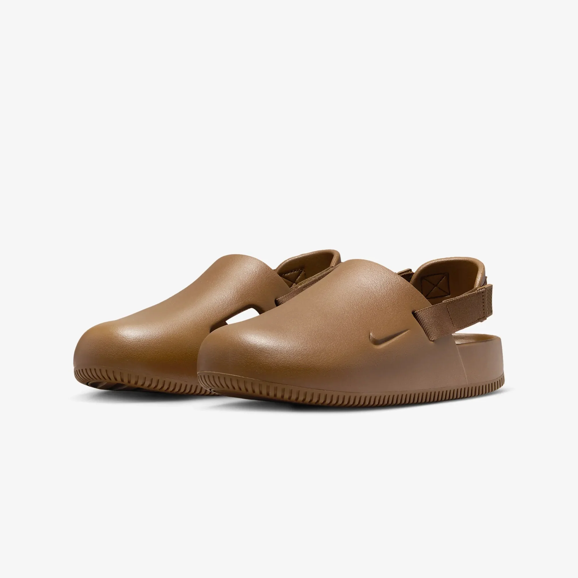 Nike | CALM MULES { LT BRITISH TAN/LT BRITISH TAN - Image 2