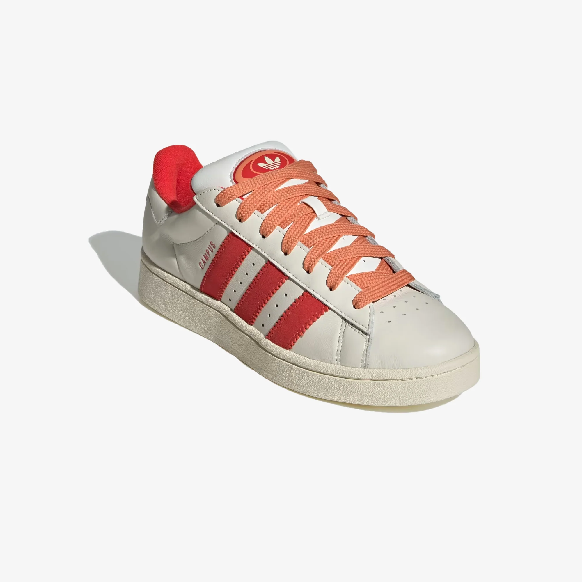 Adidas Originals | CAMPUS 00S  { OFF WHITE/RED/PRELOVED RED - Image 2