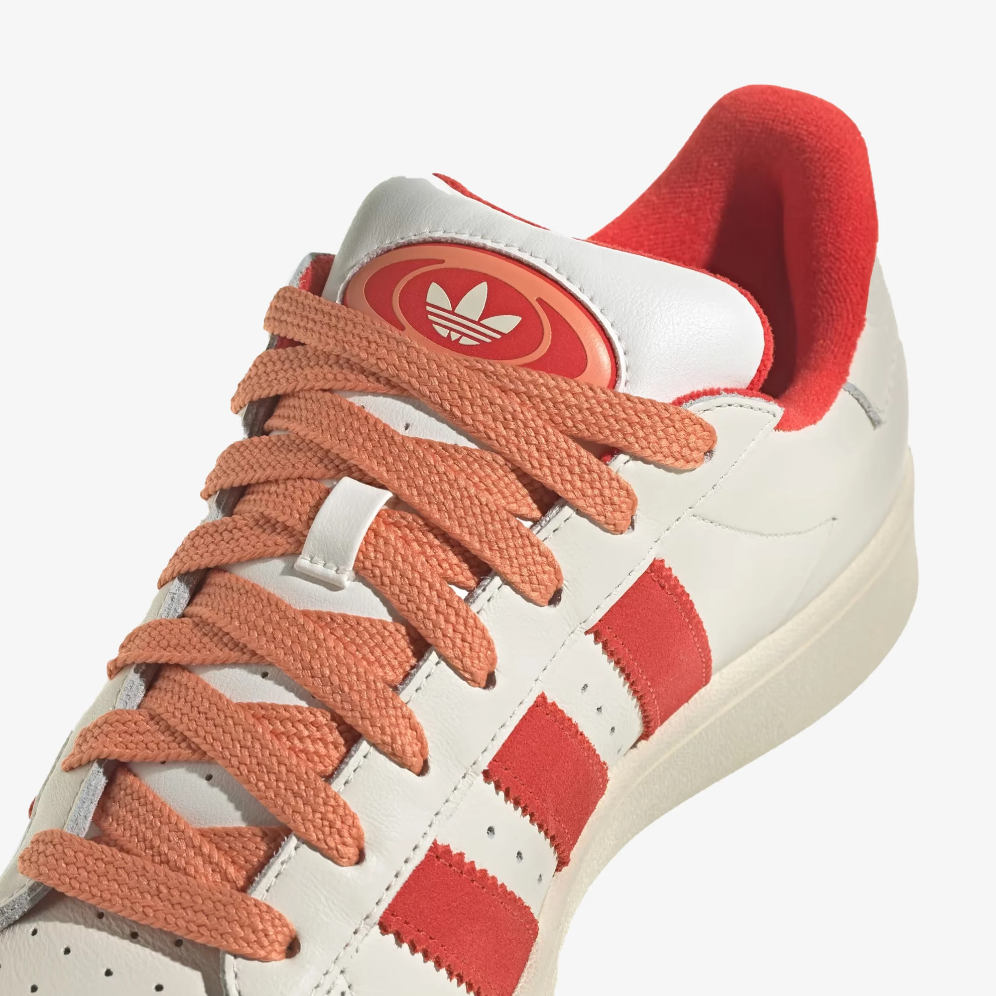 Adidas Originals | CAMPUS 00S  { OFF WHITE/RED/PRELOVED RED - Image 4