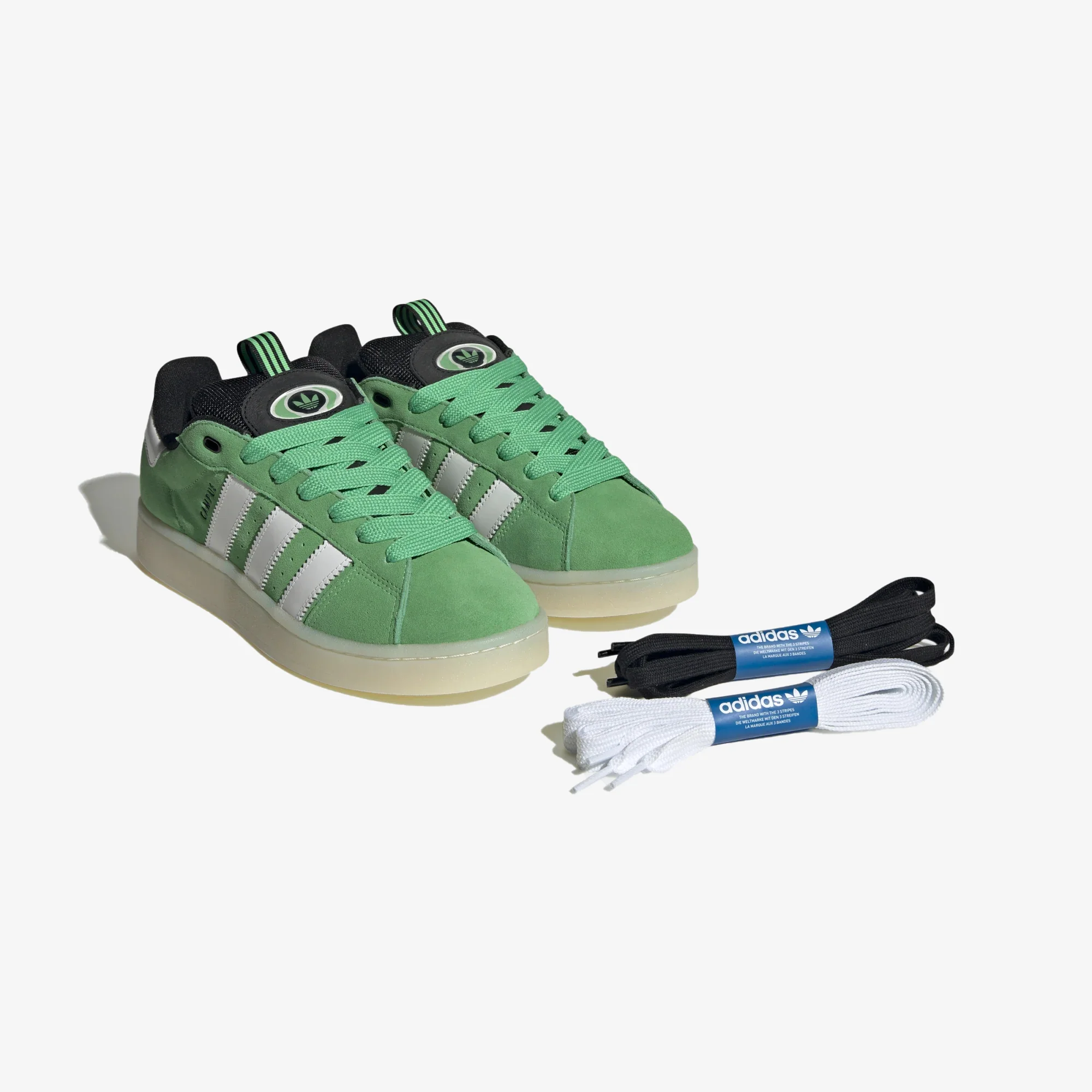 Adidas Originals | CAMPUS 00S { SEMI SCREAMING GREEN/CLOUD WHITE - Image 2