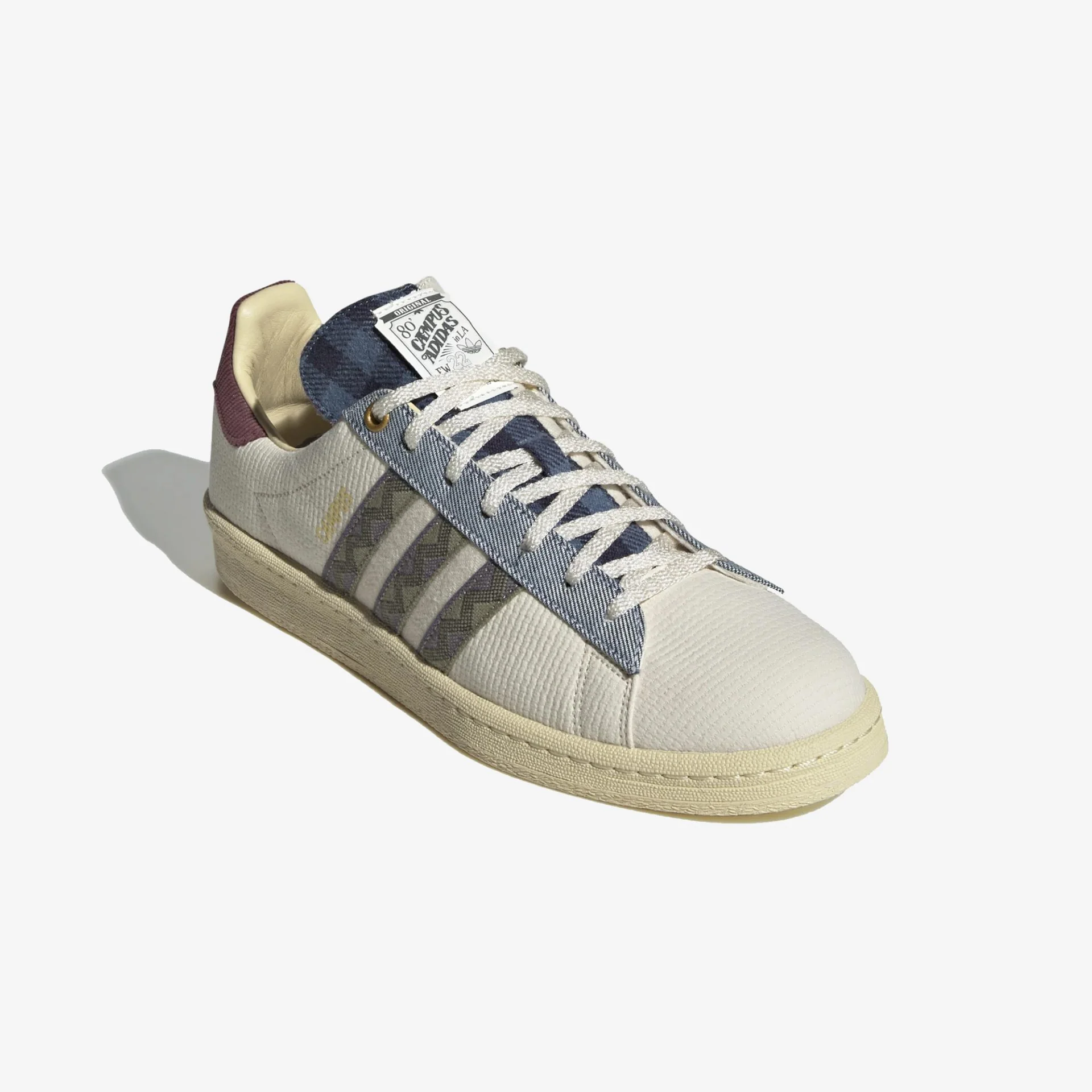 Adidas Originals | CAMPUS 80s { WONWHI/ORBGRN - Image 2
