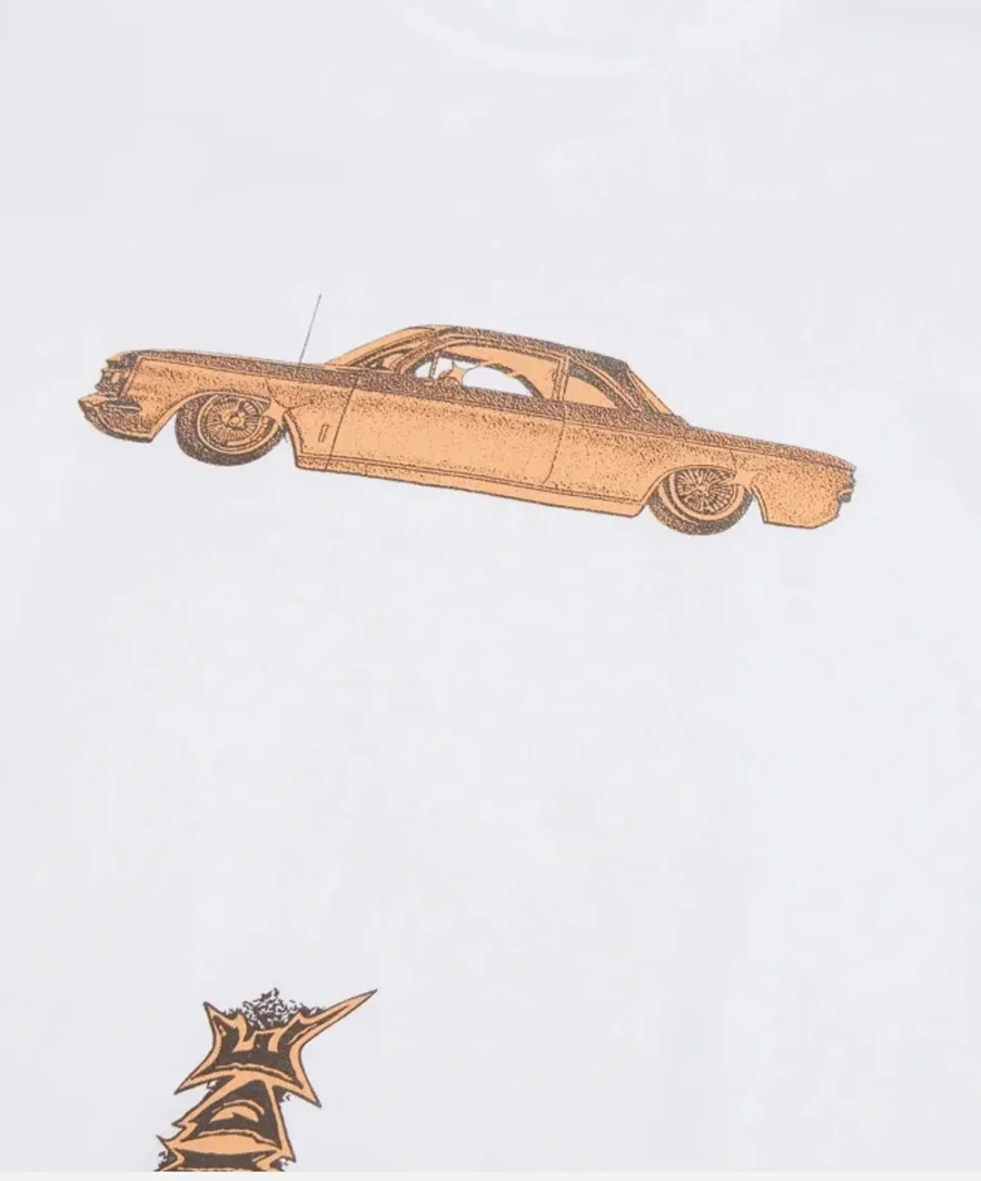HUF | CAR CLUB T-SHIRT { WHITE - Image 3