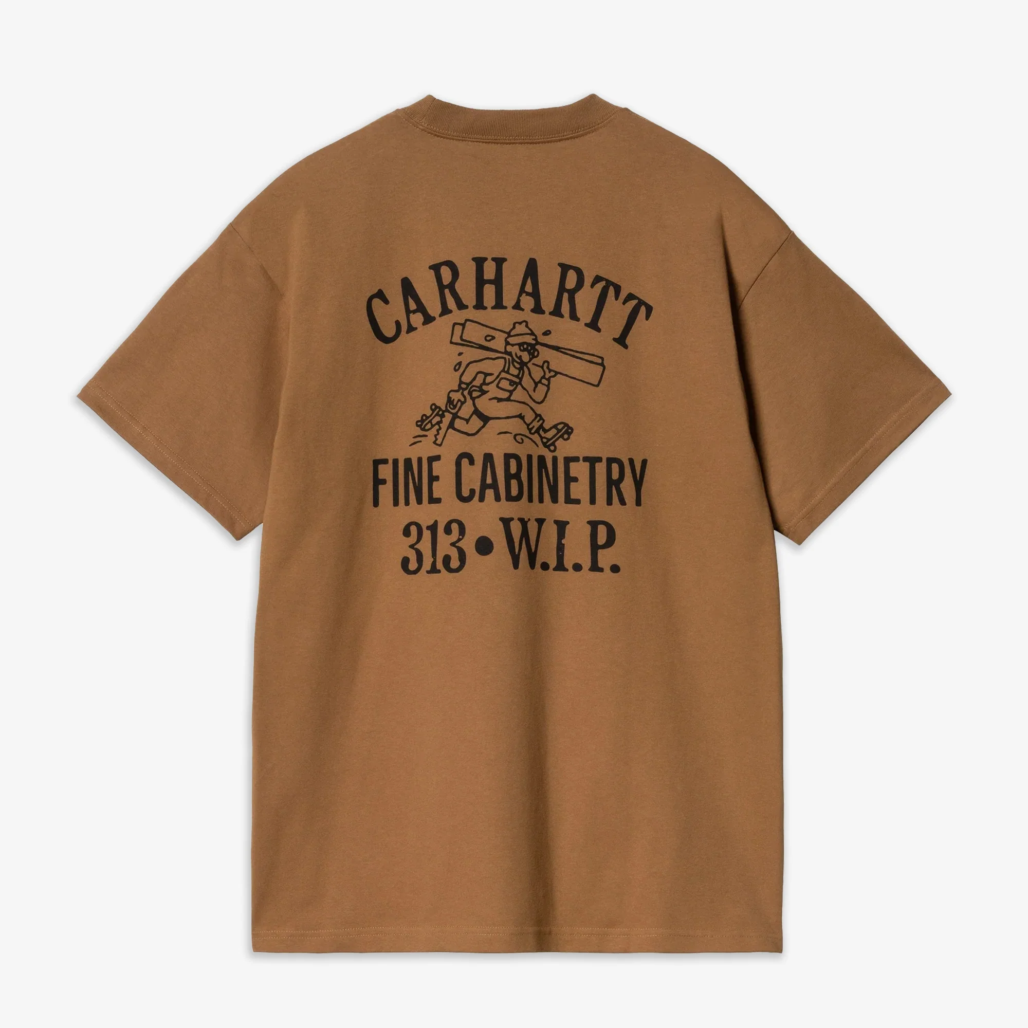 Carhartt | S/S CABINETRY T-SHIRT { BROWN - Image 2