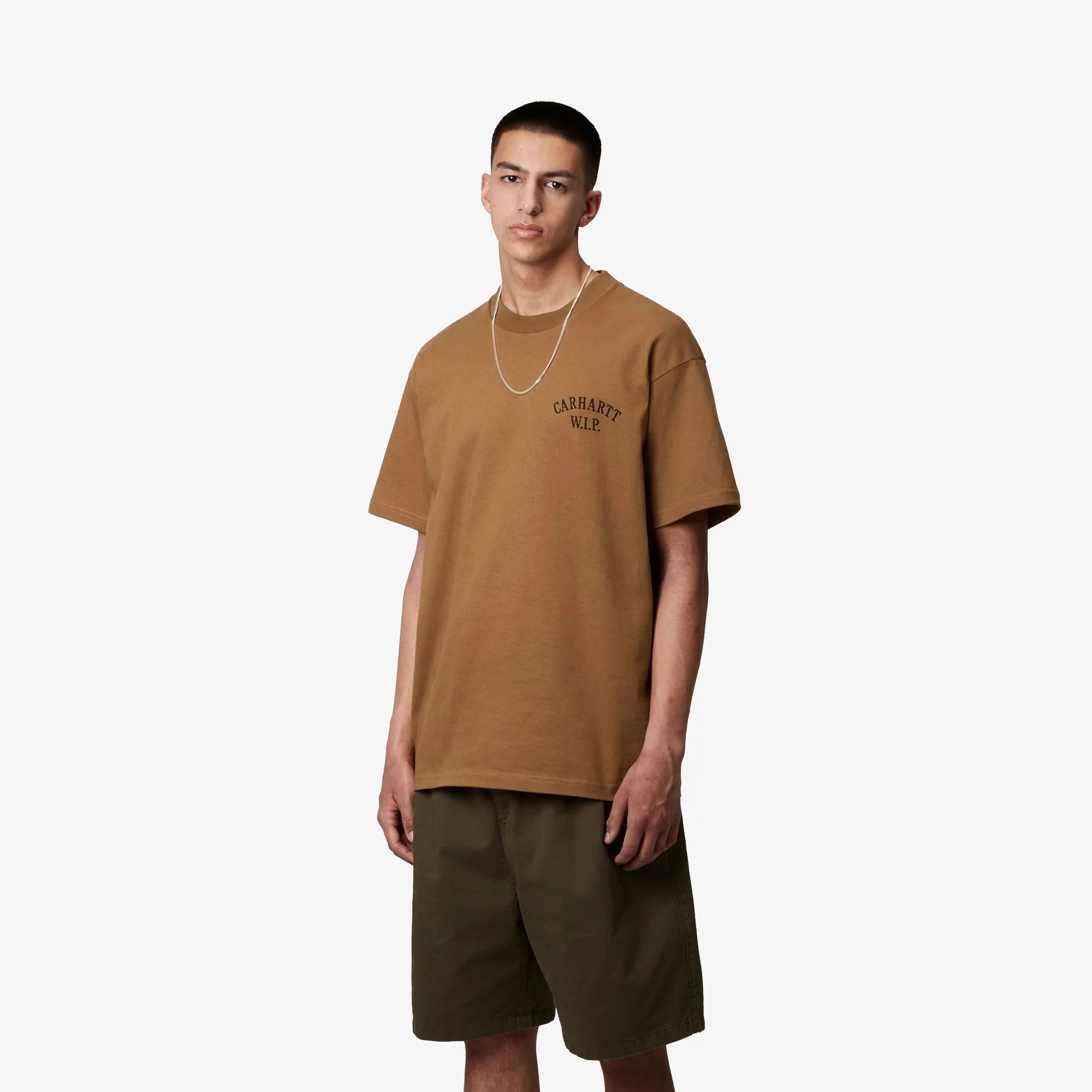 Carhartt | S/S CABINETRY T-SHIRT { BROWN - Image 3