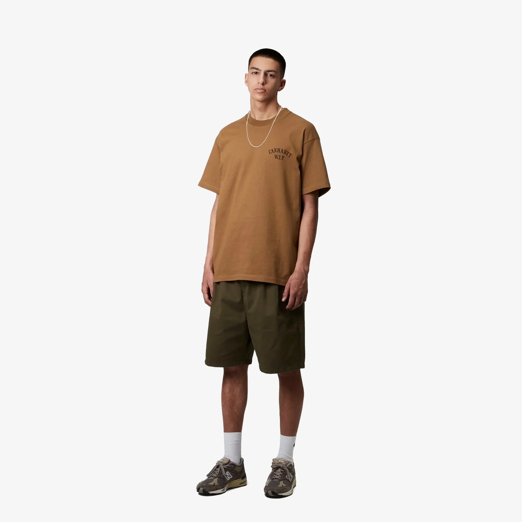 Carhartt | S/S CABINETRY T-SHIRT { BROWN - Image 5
