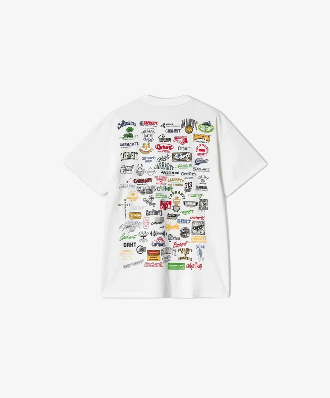 Carhartt | S/S LOGO T-SHIRT { WHITE - Image 4